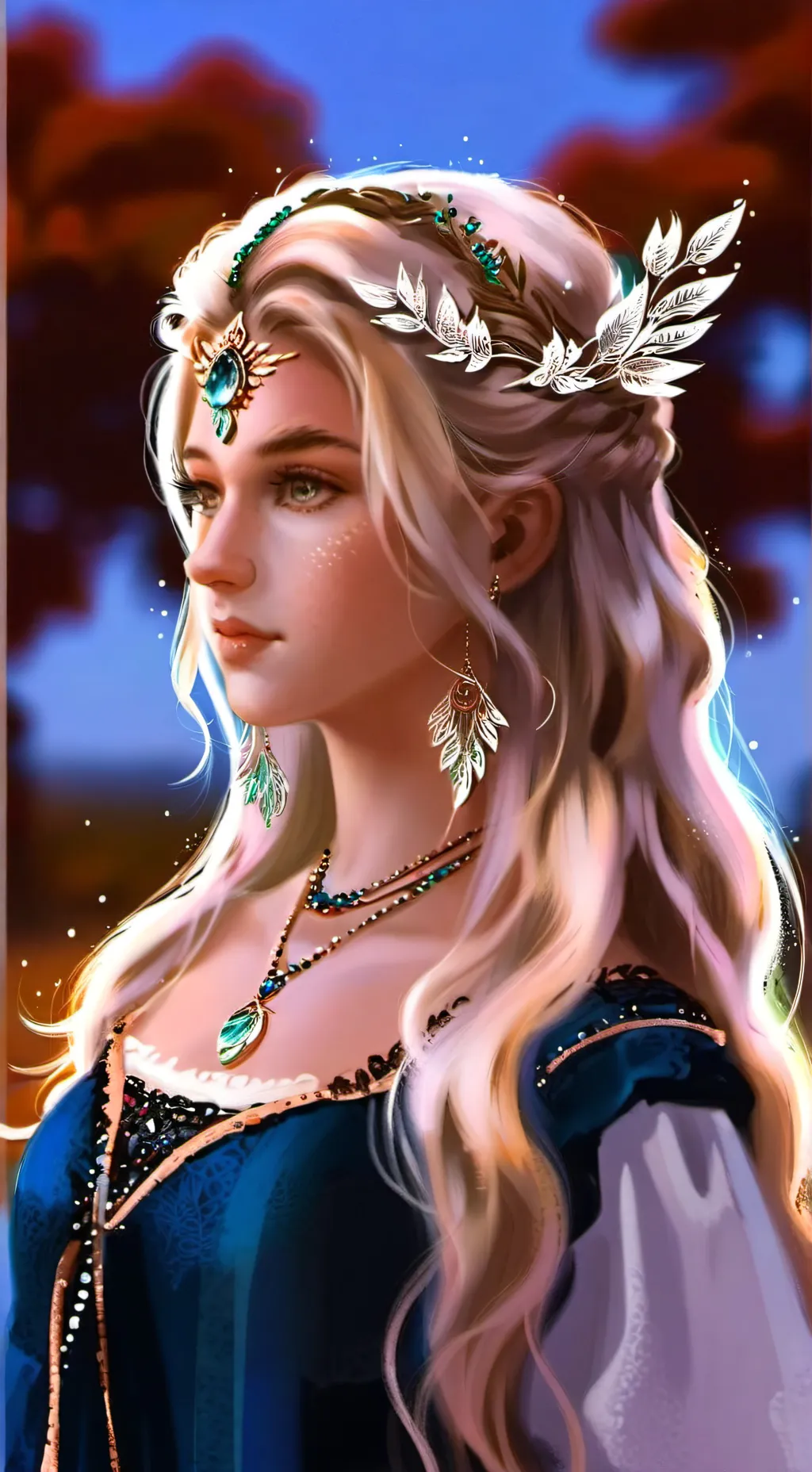 ai character: Annabeth captured  background