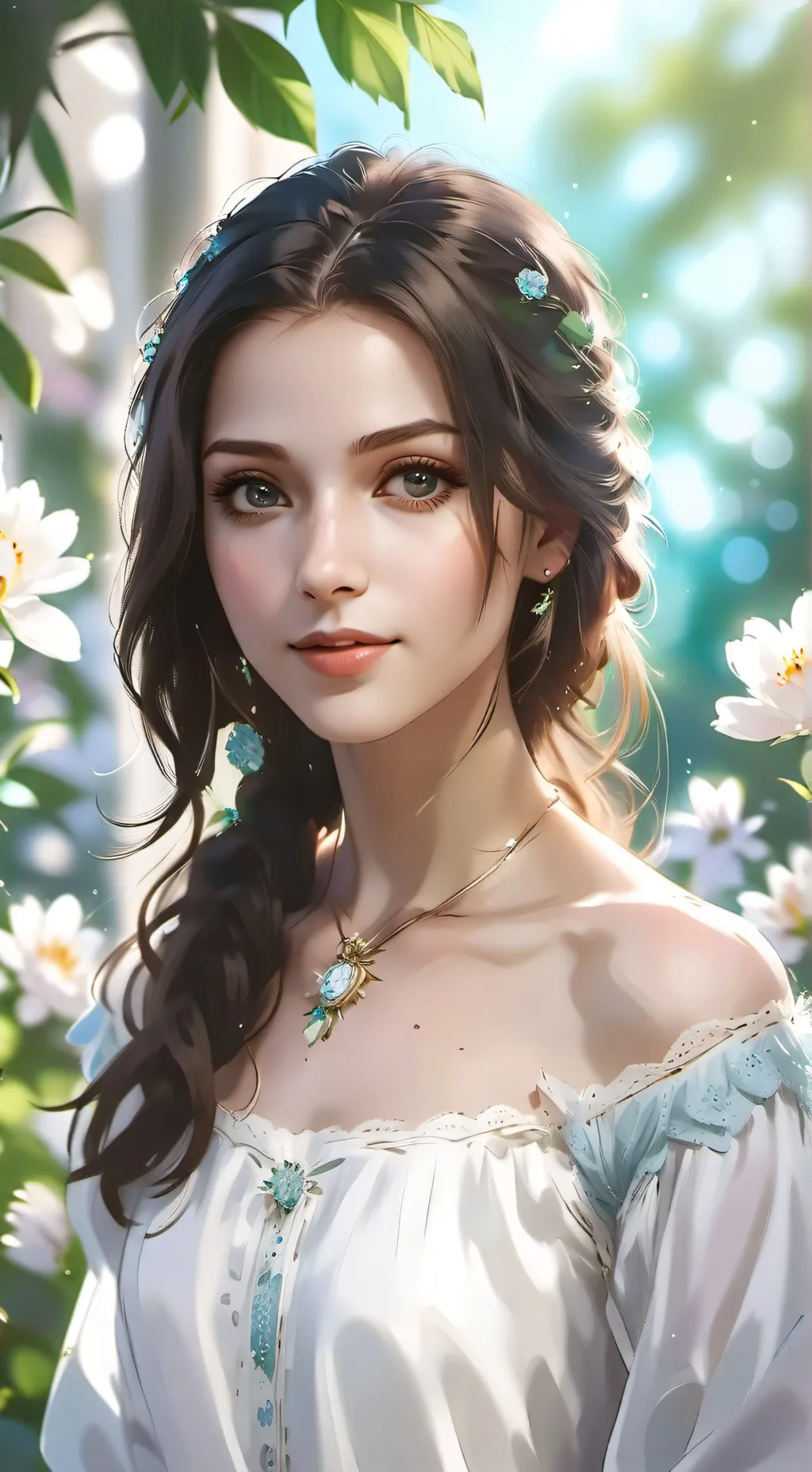 ai character: maria background