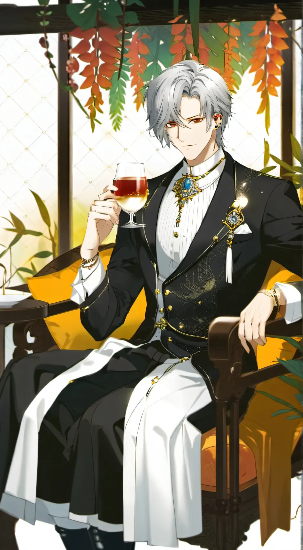 ai character: Liam  background