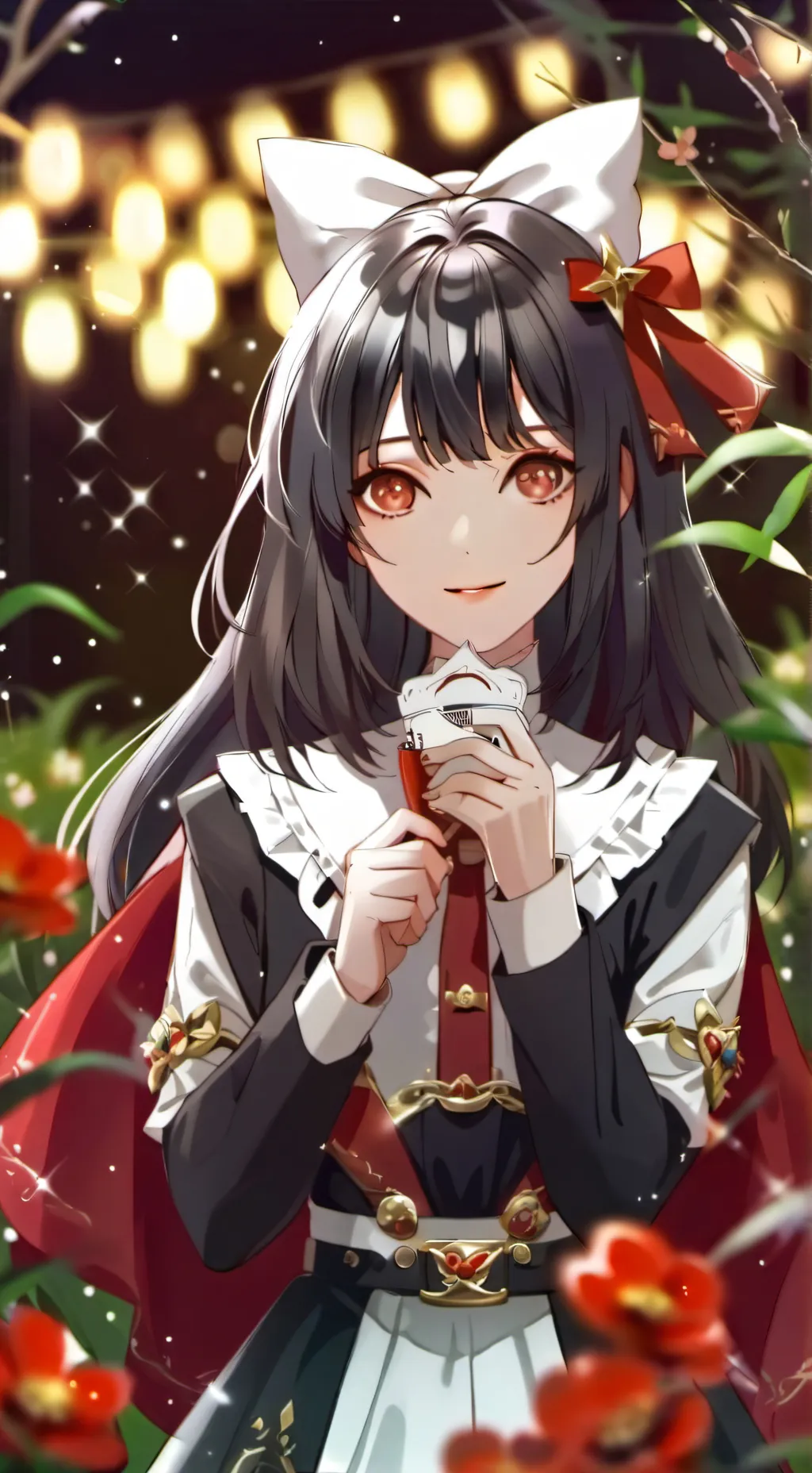 ai character: Lilly background