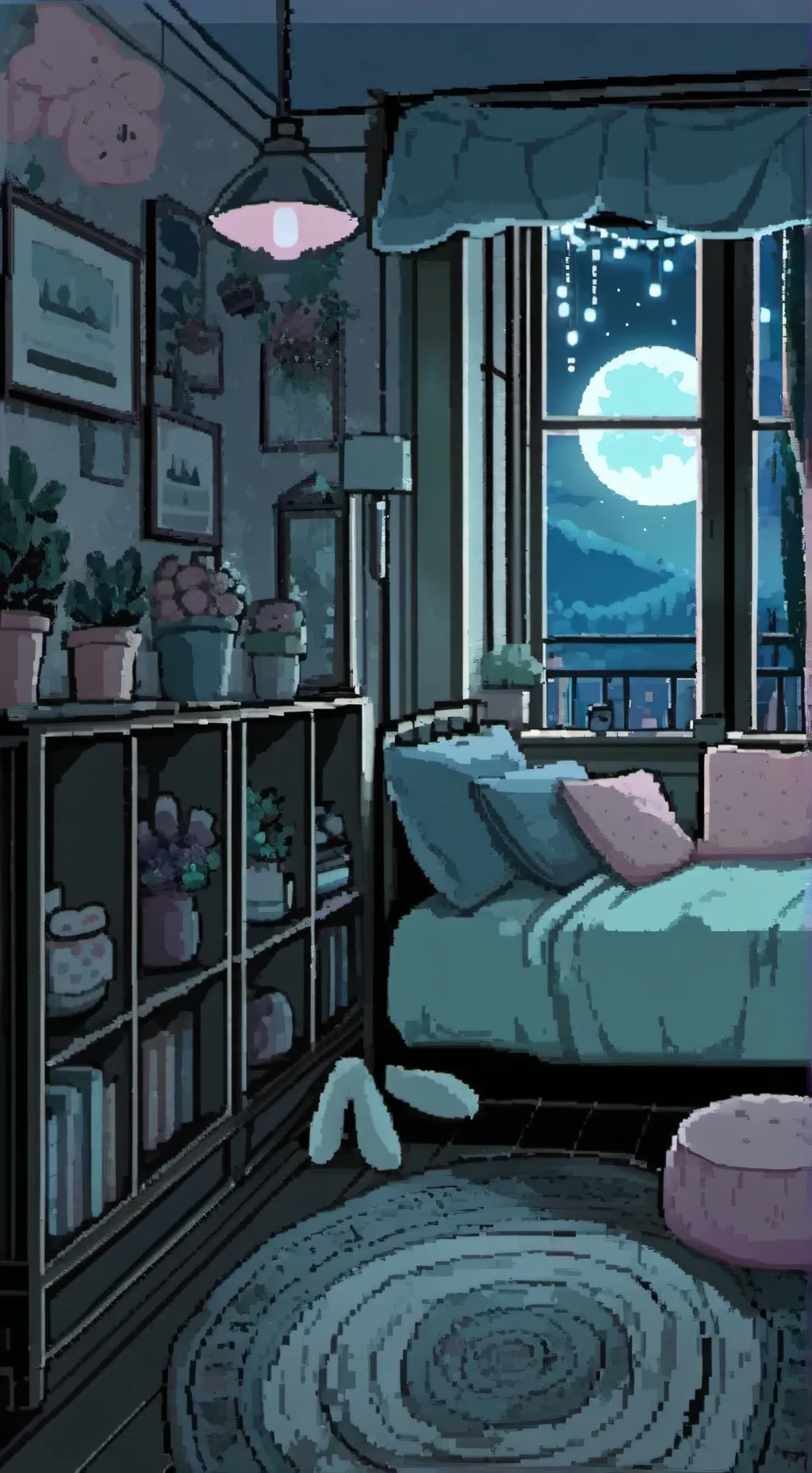 ai character: Sleepover ver 2 :3 background