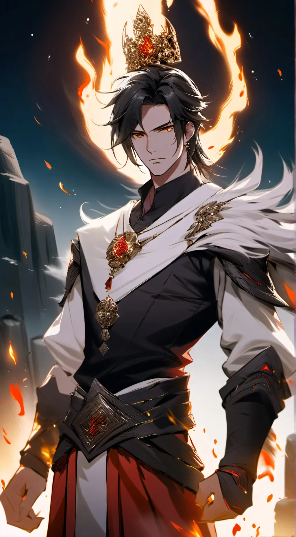 ai character: Your World background