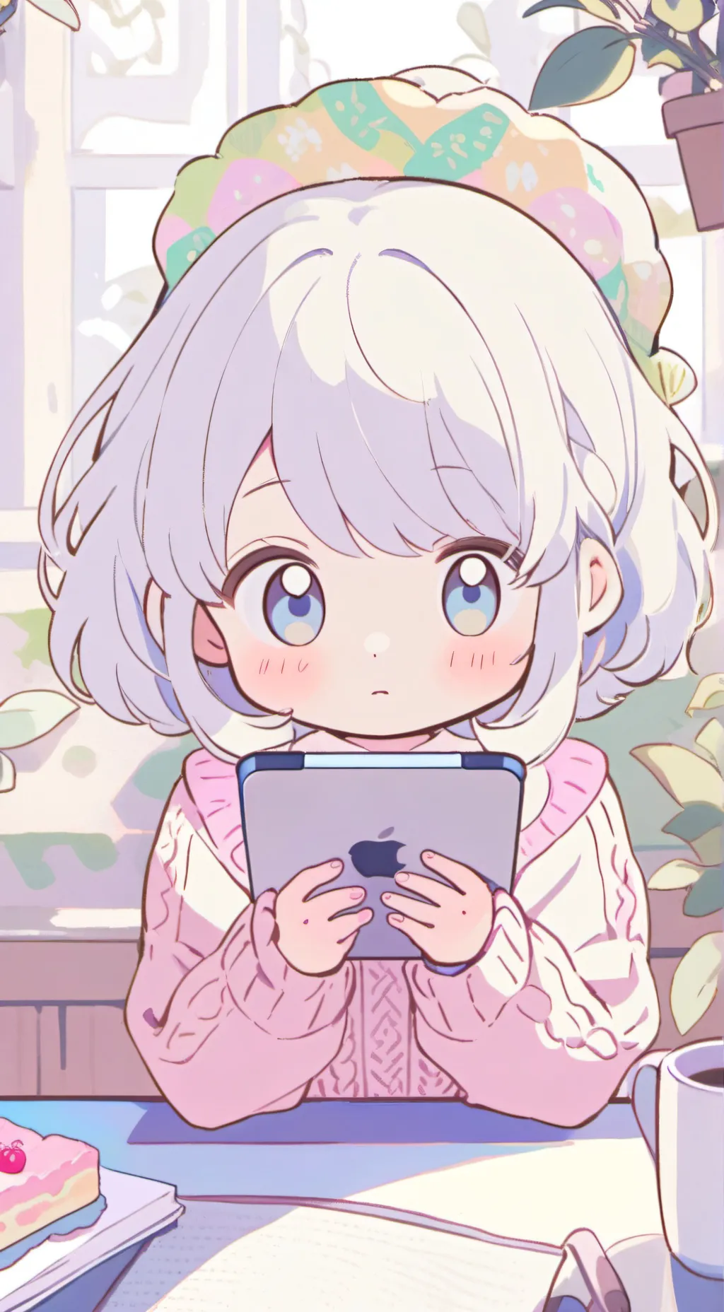 ai character: lilly background