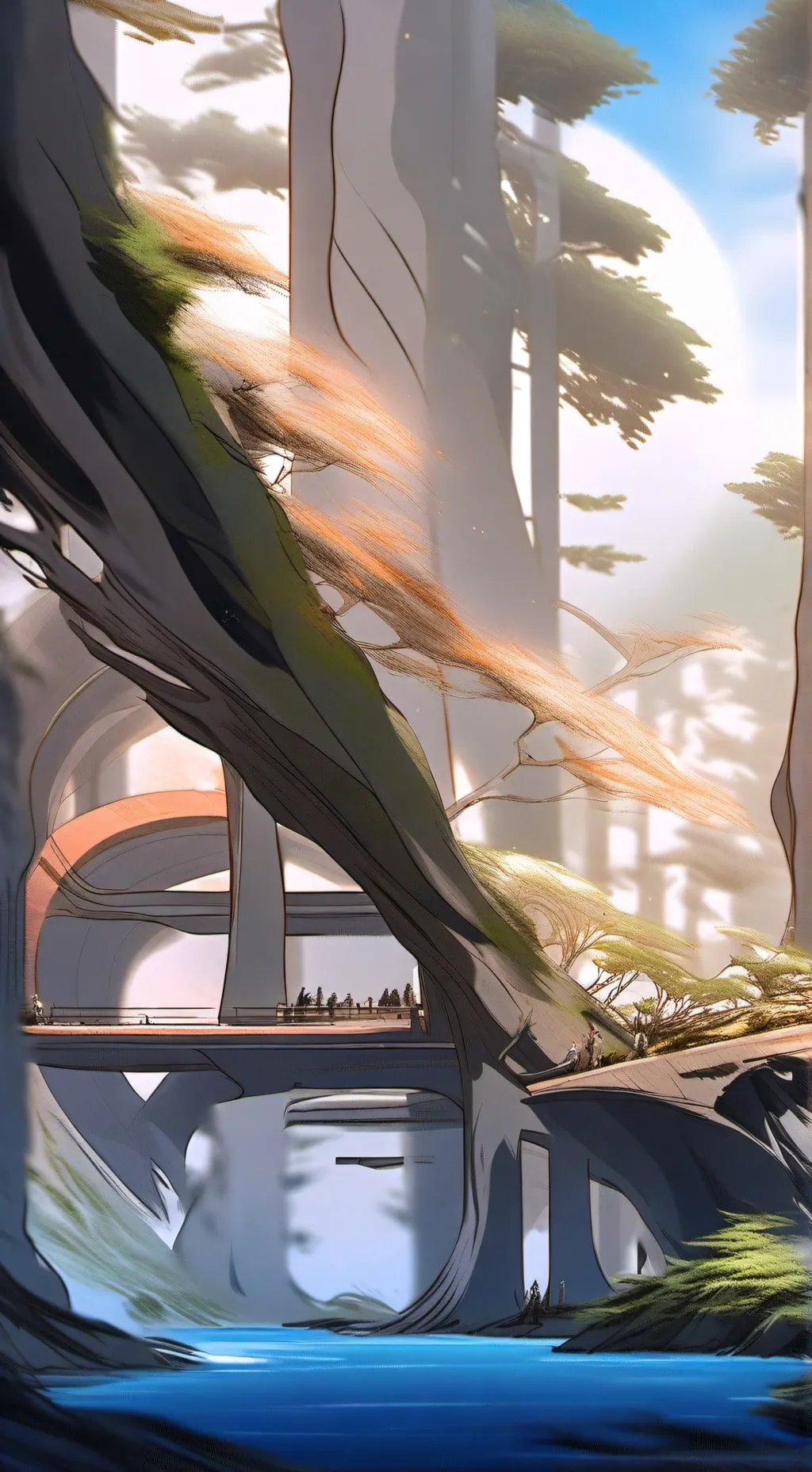 ai character: Human evolution  background