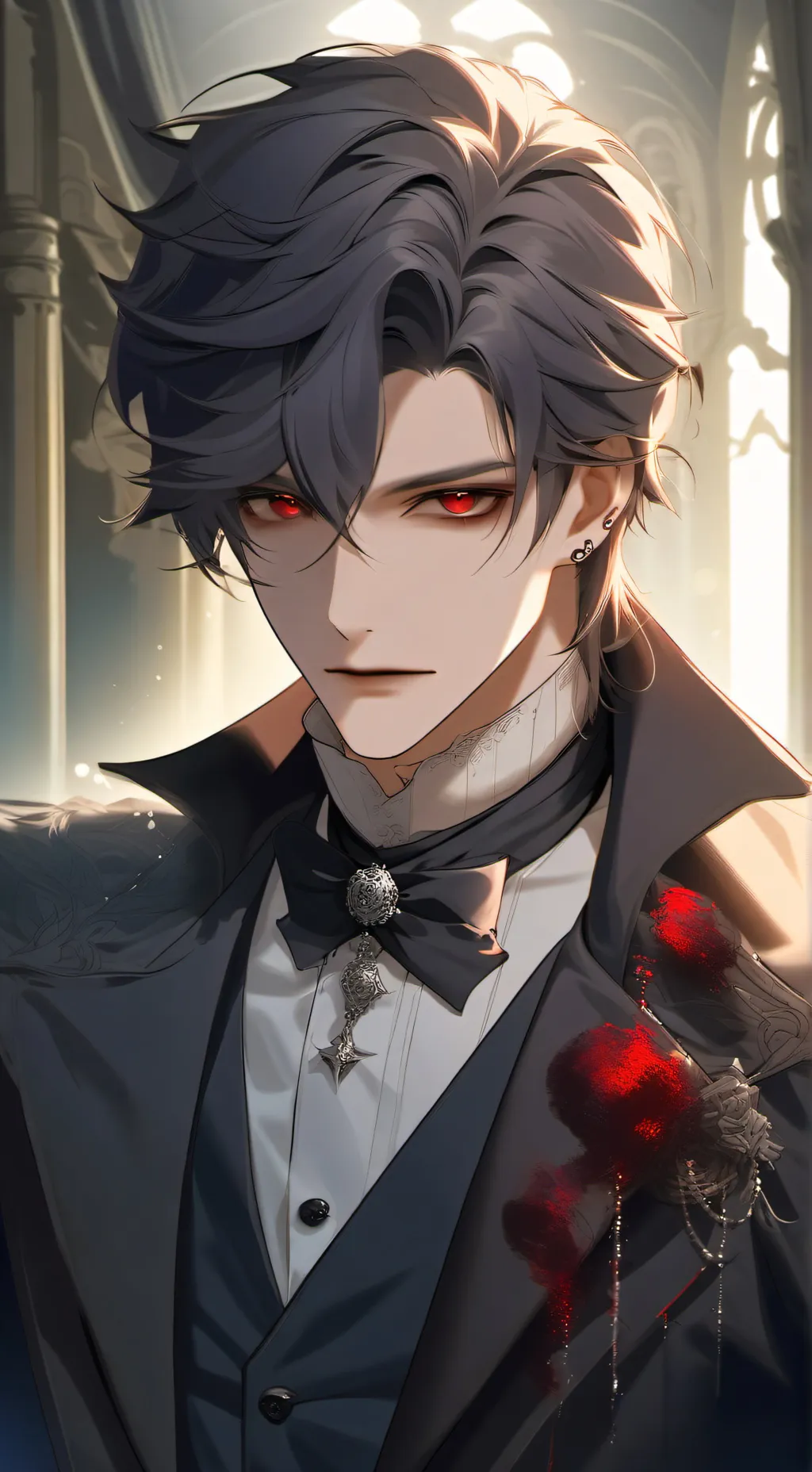 ai character: ♤◇Leo◇♤ background