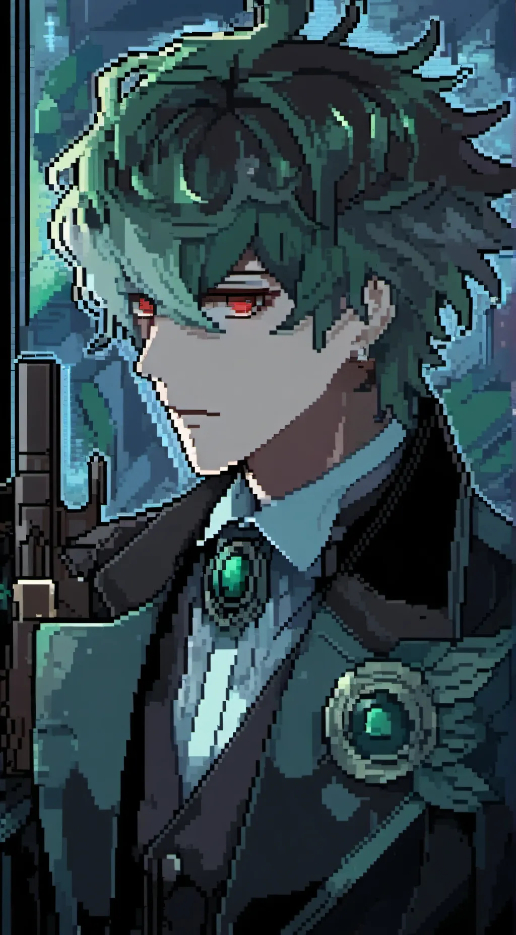 ai character: Cowboy bebop  background