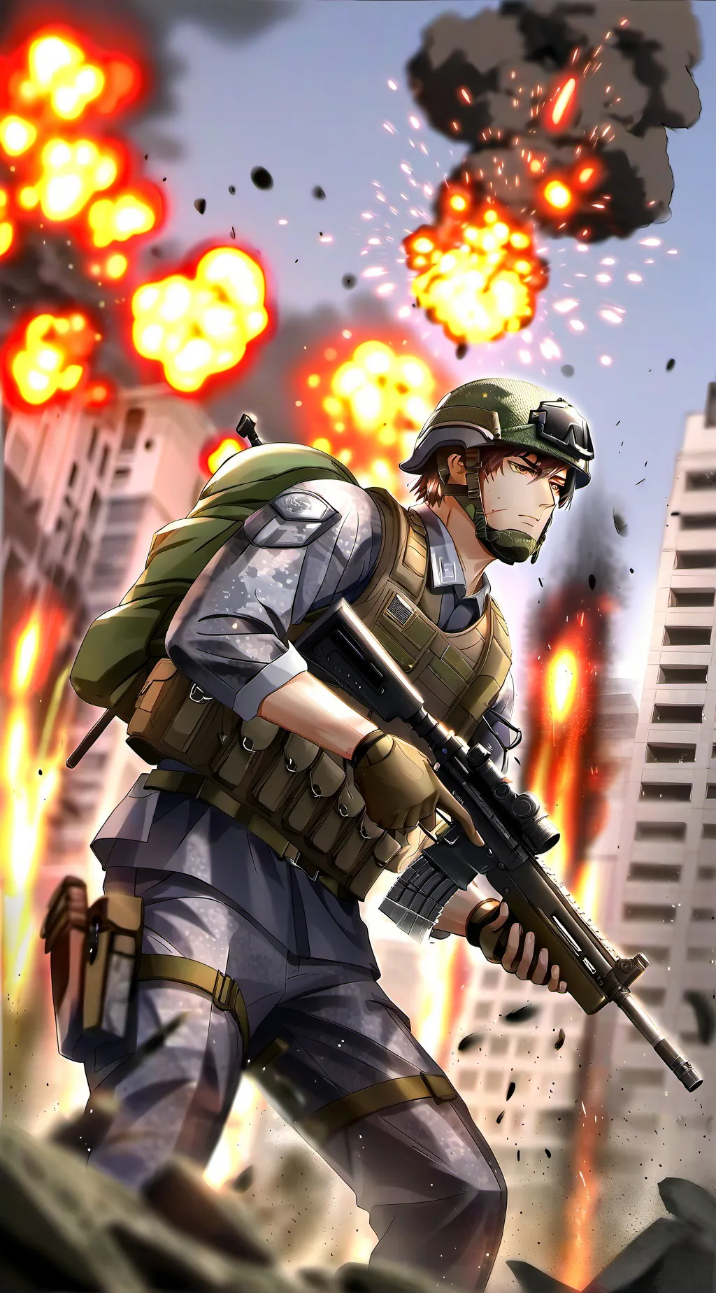 ai character: koing background