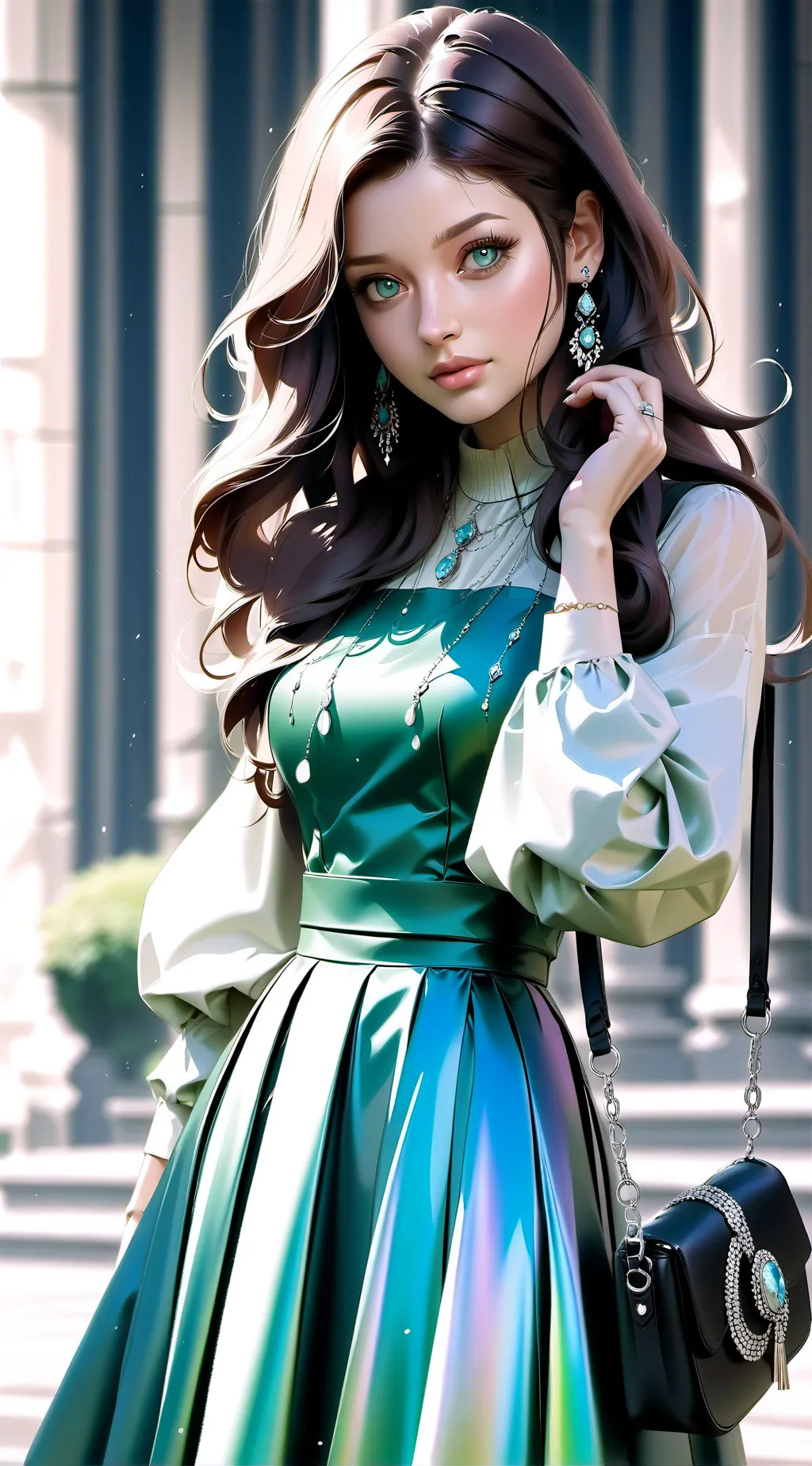 ai character: Lily❤️ background