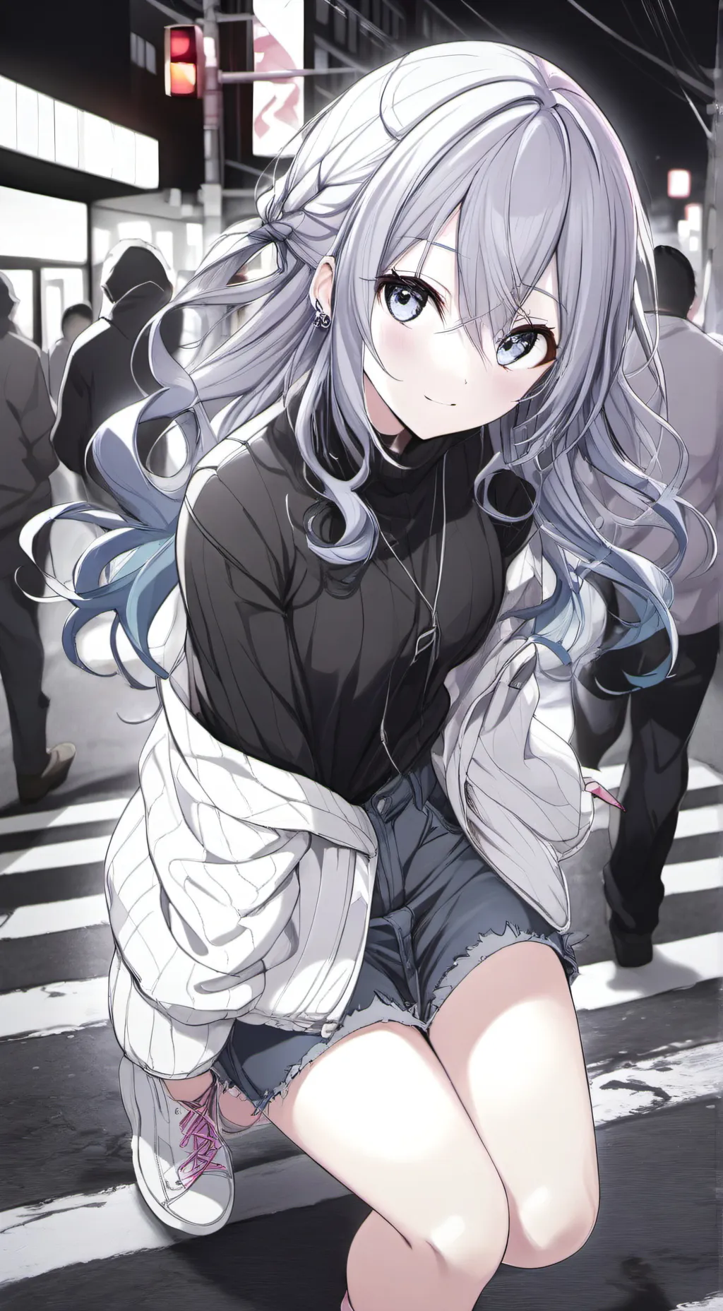 ai character: cassie  background