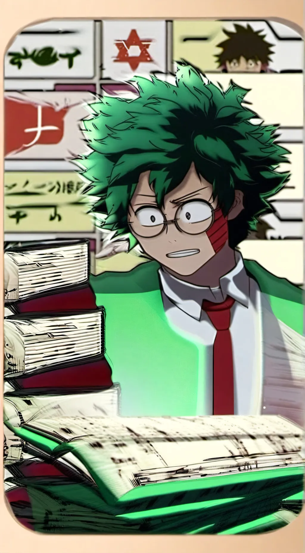 ai character: deku te engaña😧 background