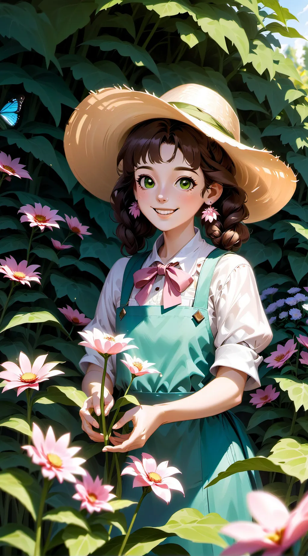 ai character: Maddie background