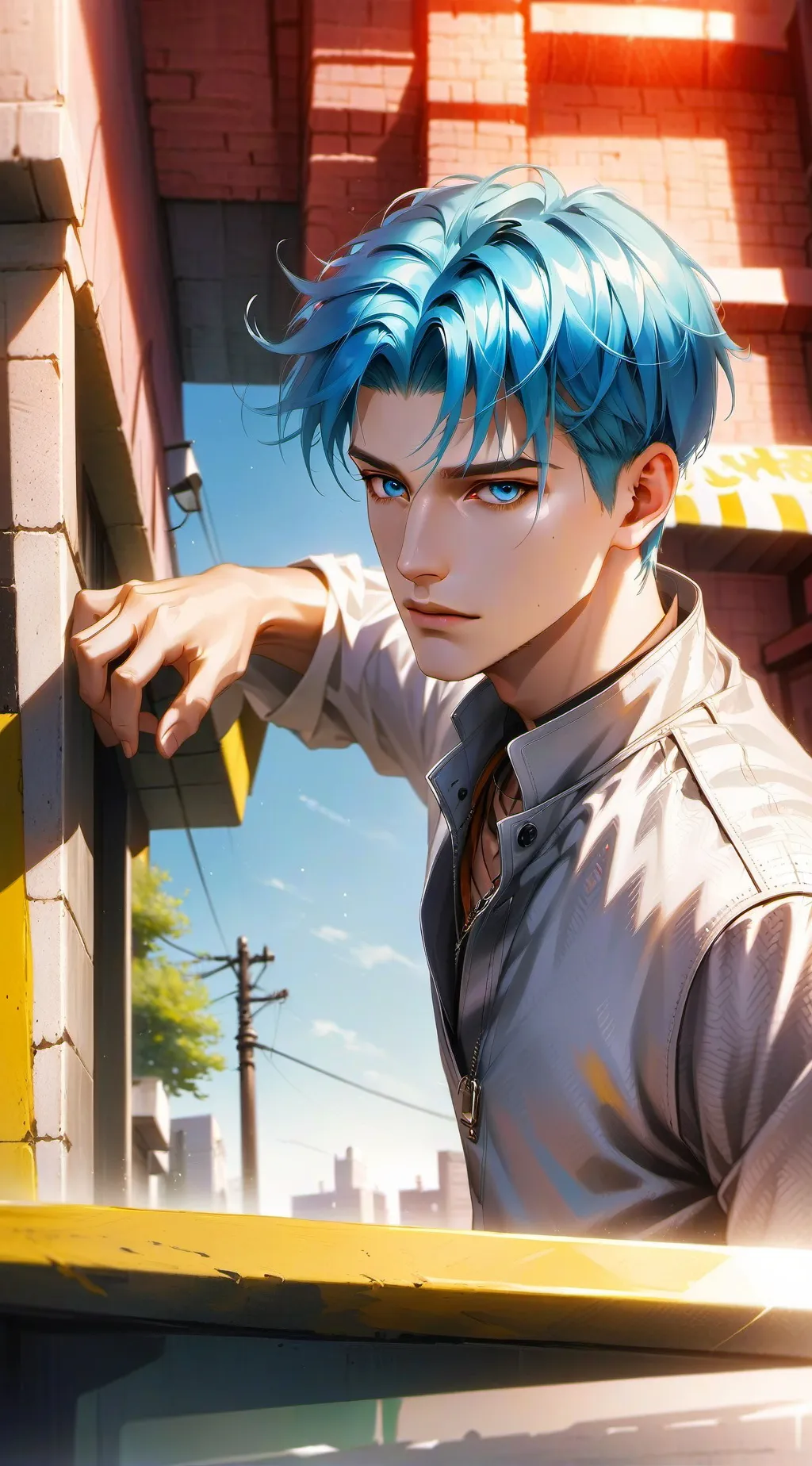 ai character: max coldwater background