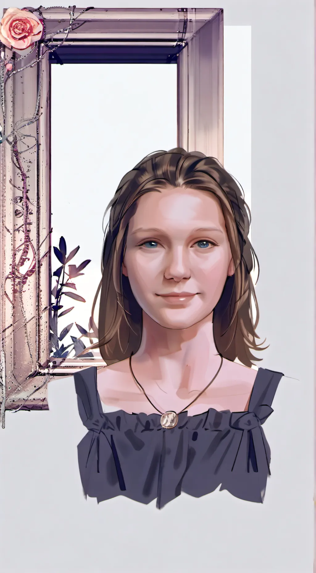 ai character: Tiffany  background