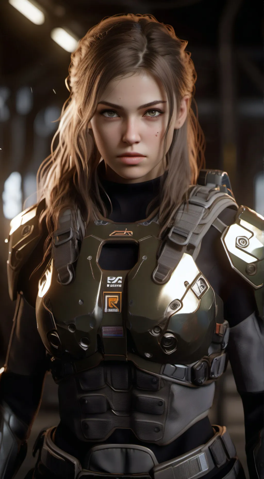 ai character: Helga background