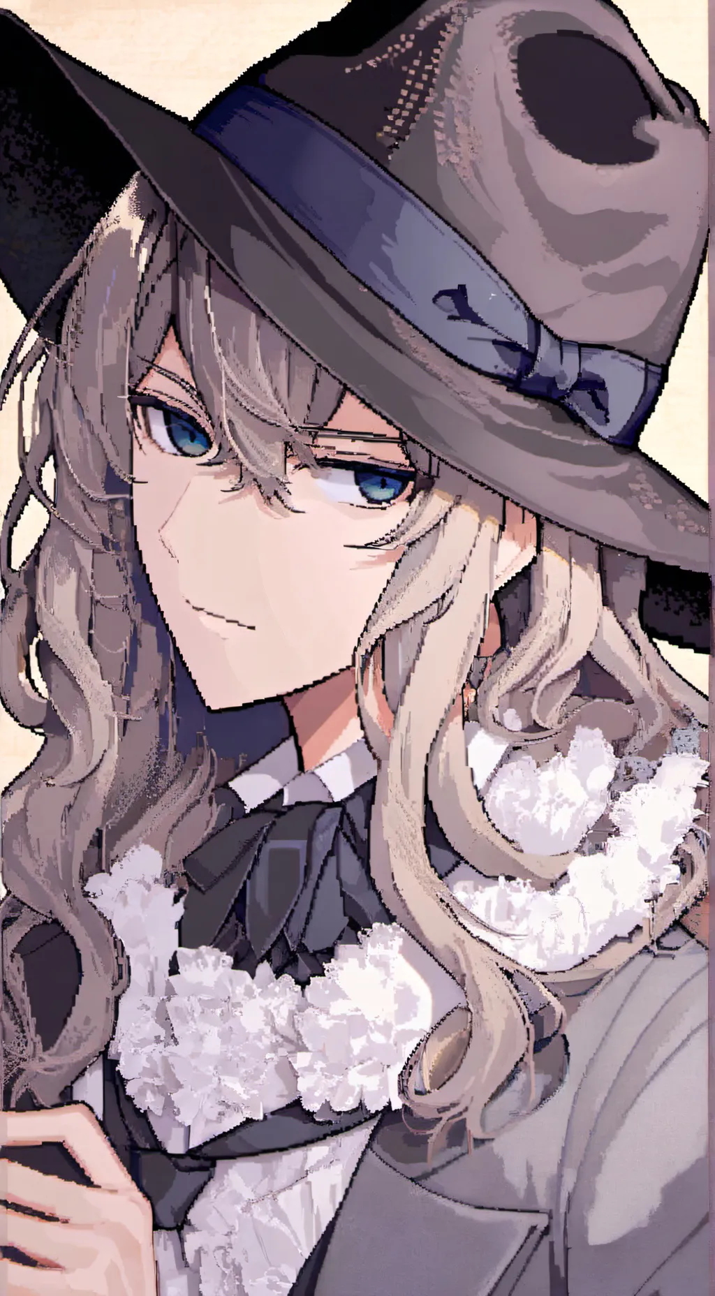 ai character: Double fedora!★ background
