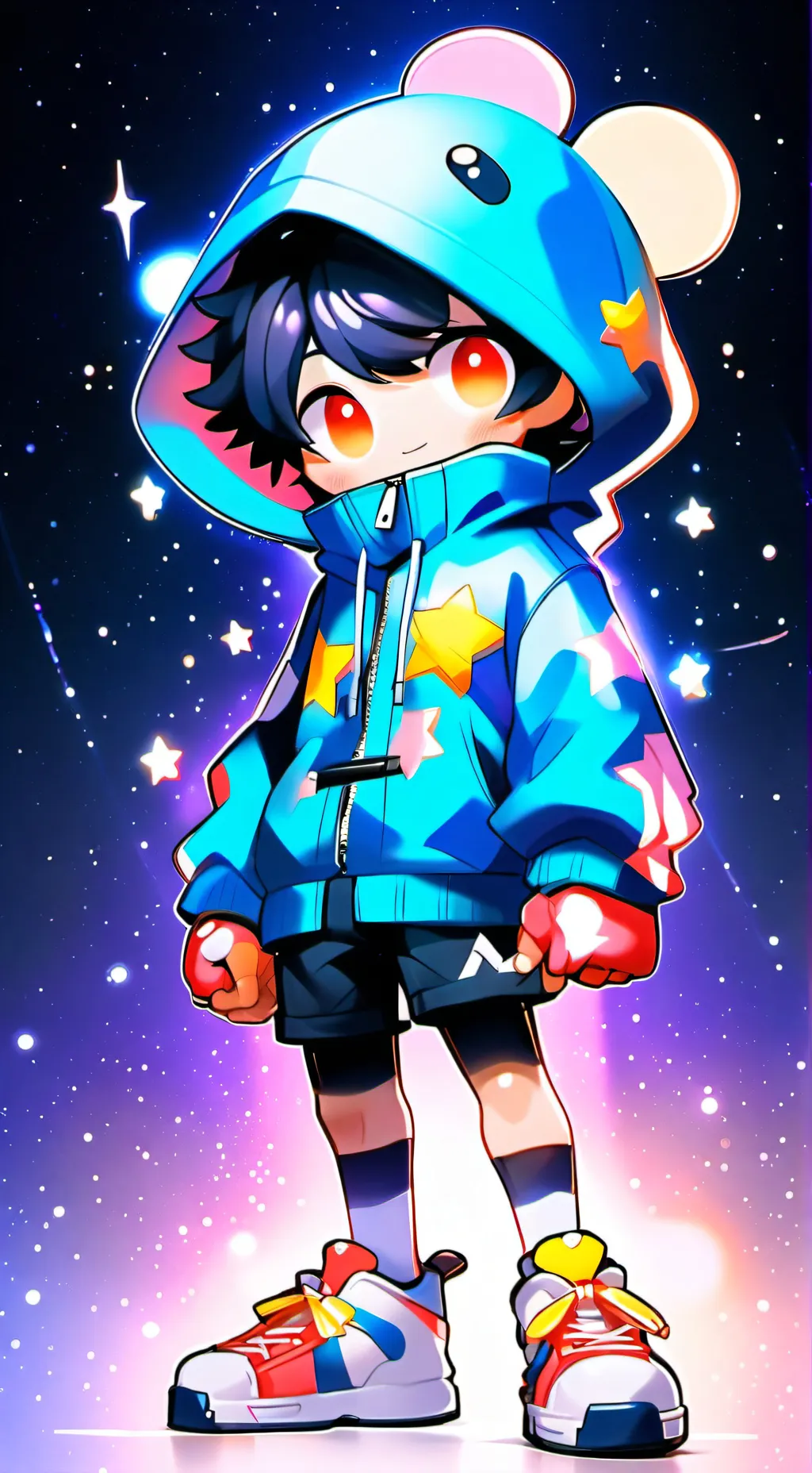 ai character: Gigi's head background