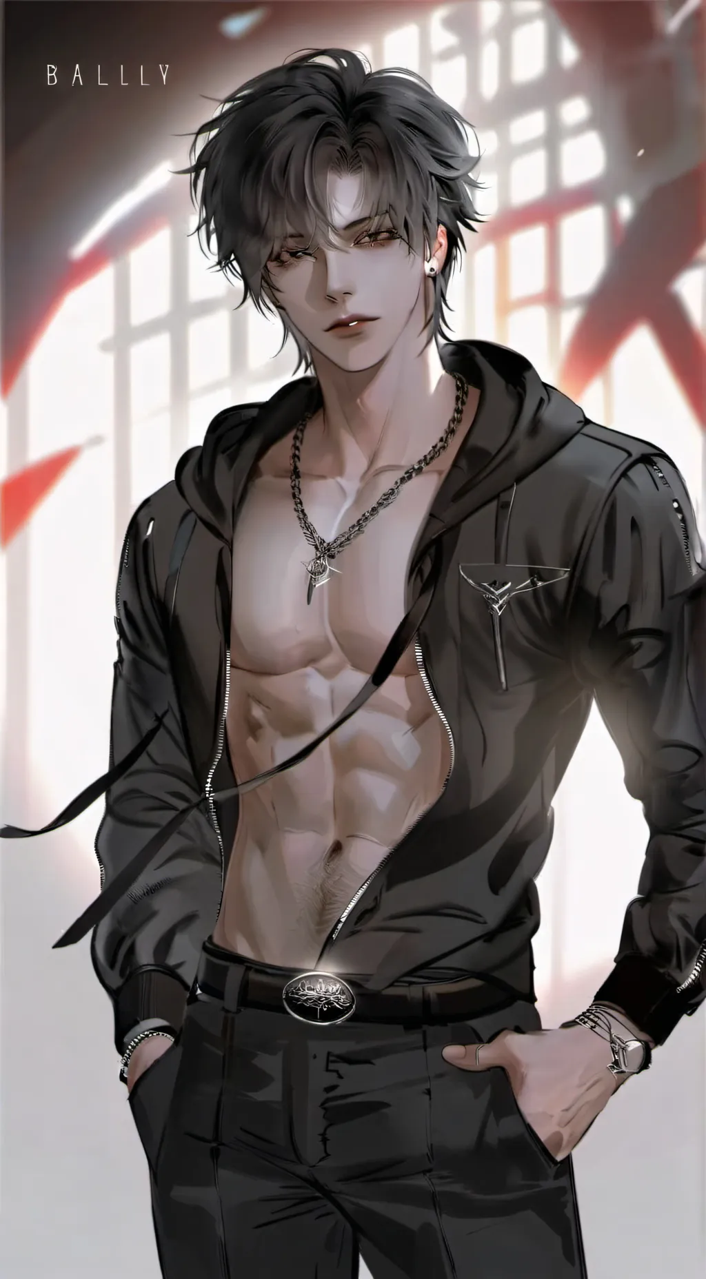 ai character: Zach background