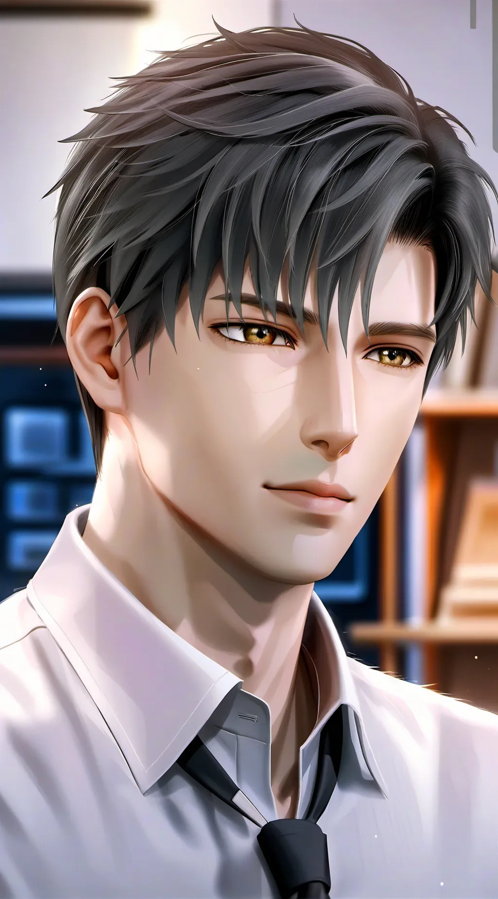 ai character: Mark background