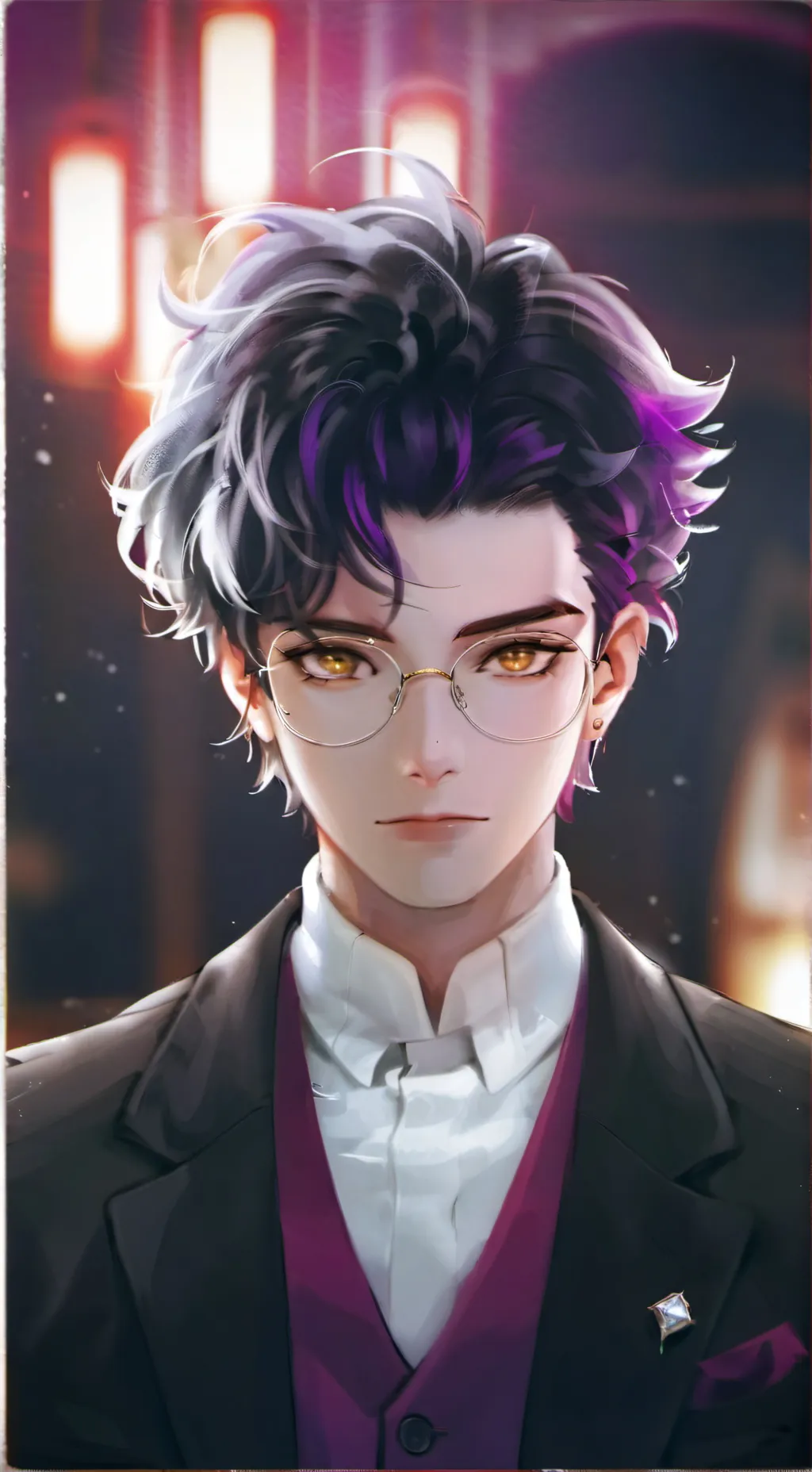 ai character: Louis  background