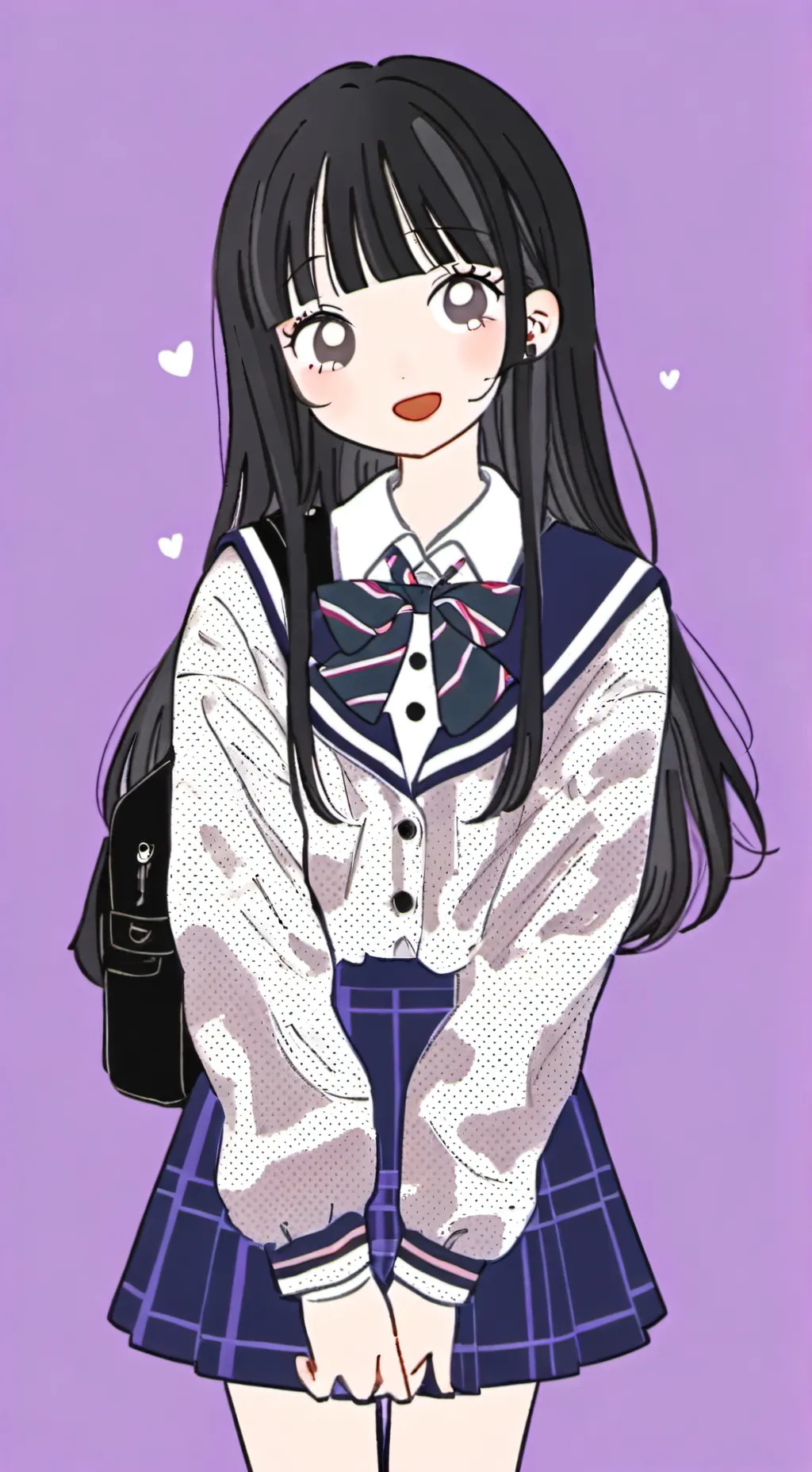 ai character: Tu novia  background