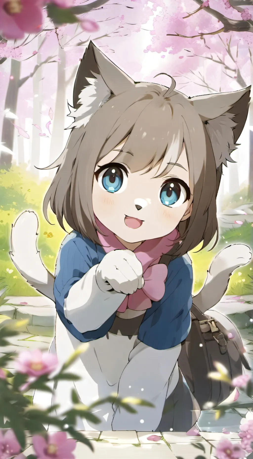 ai character: Nameless cat background