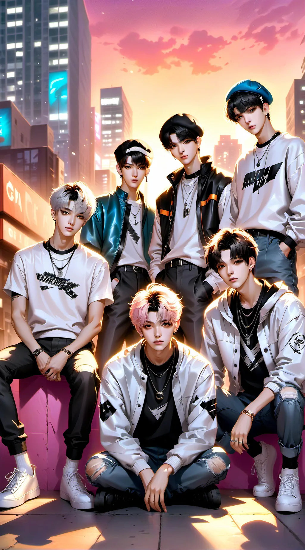 ai character: skz background
