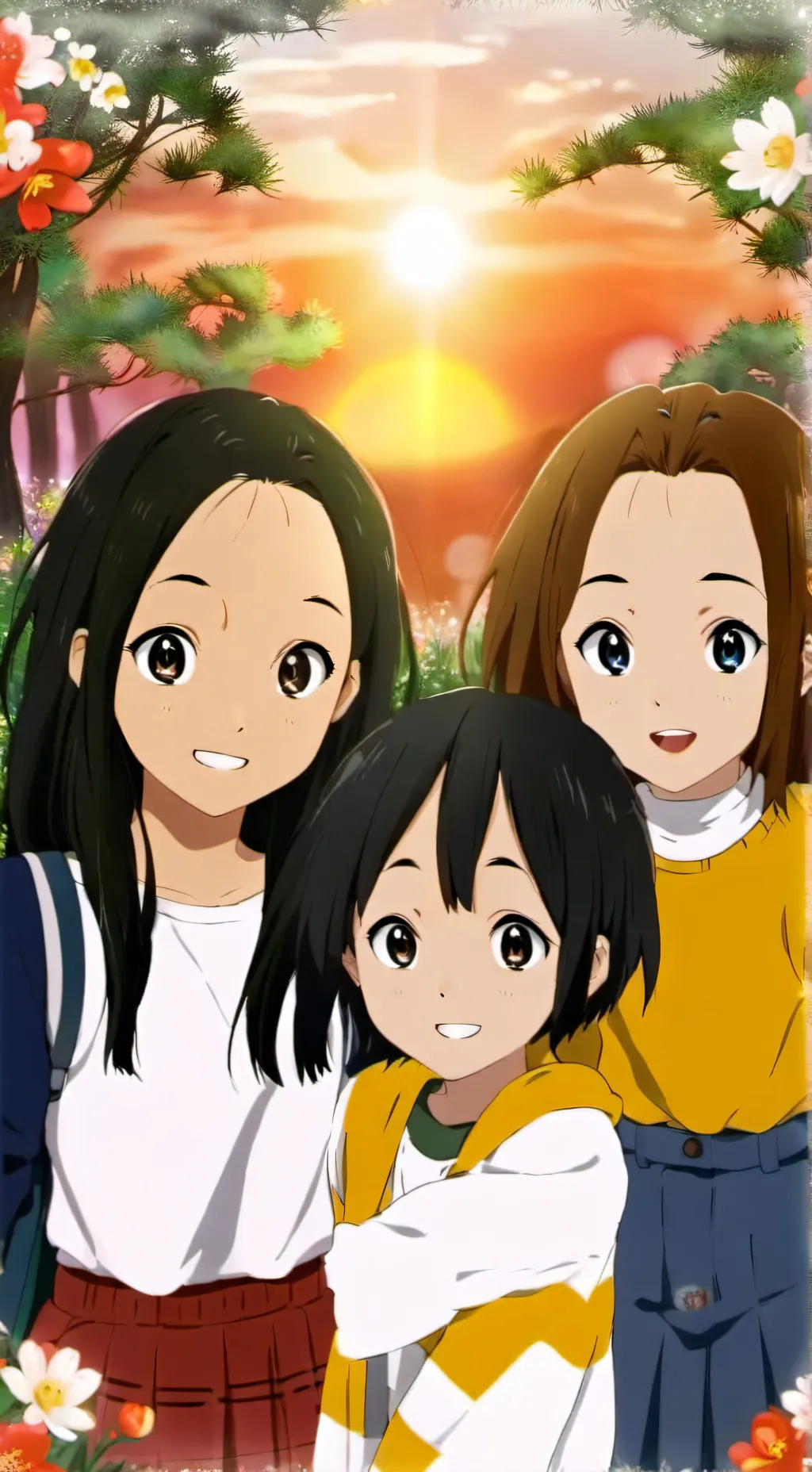 ai character: milli kiki mimi background