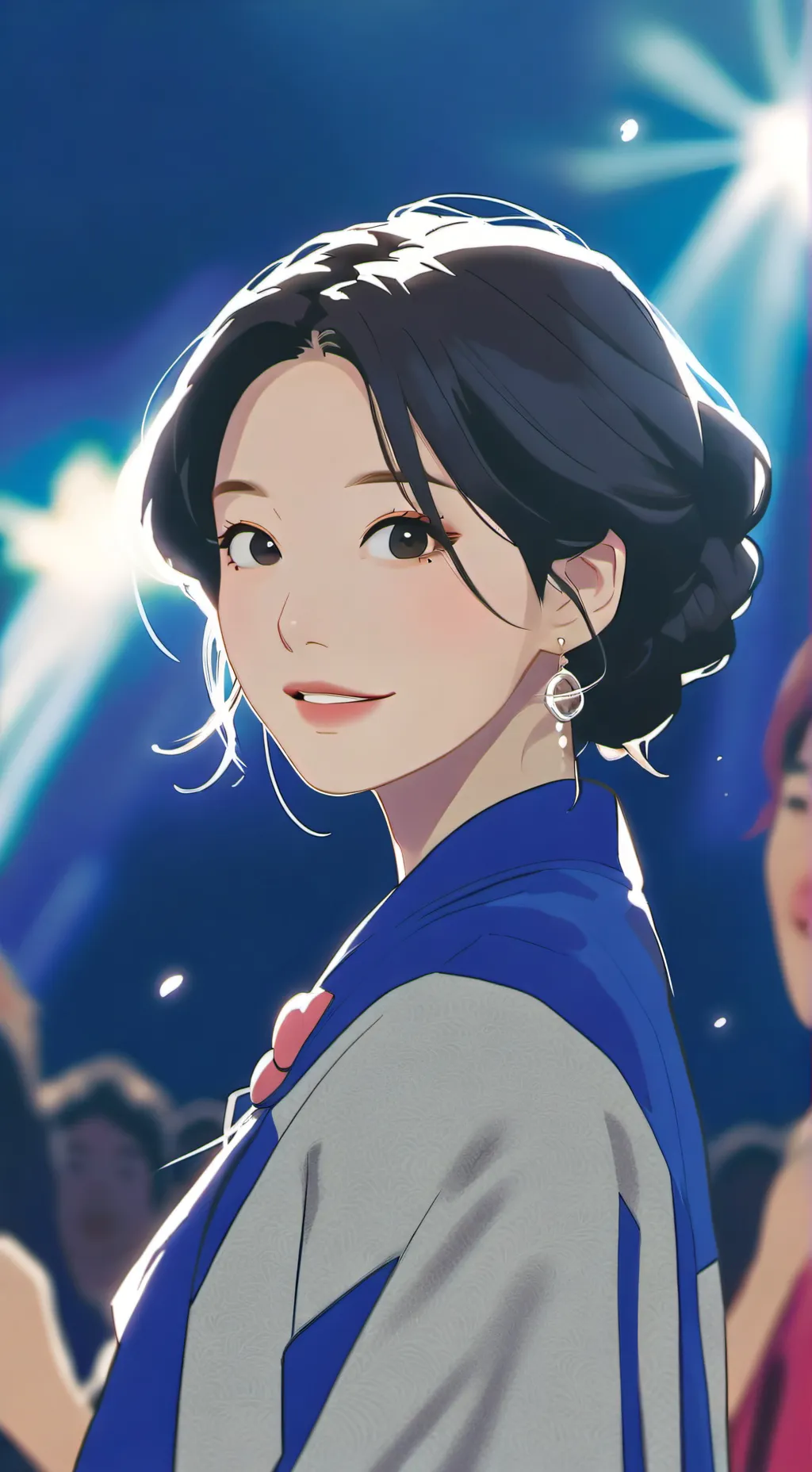 ai character: Zoey background