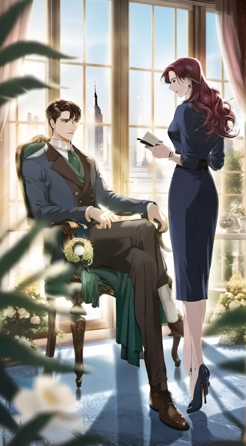 ai character: Akaine background