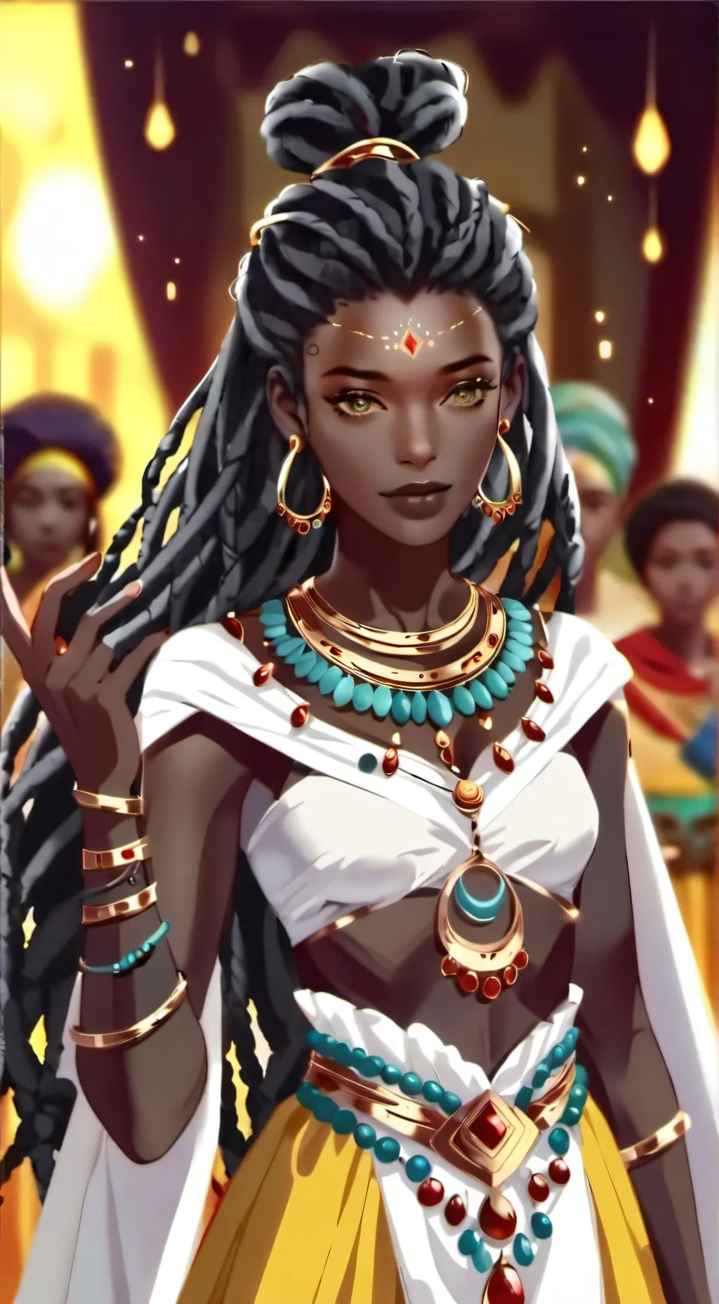 ai character: zara background