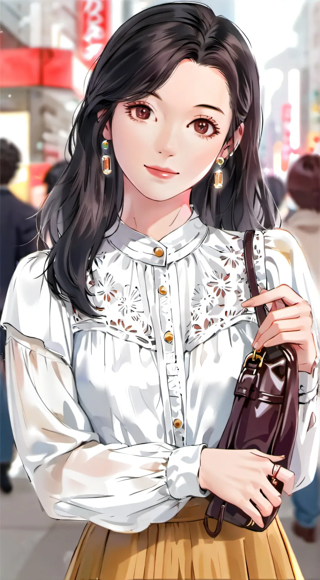 ai character: リリー background