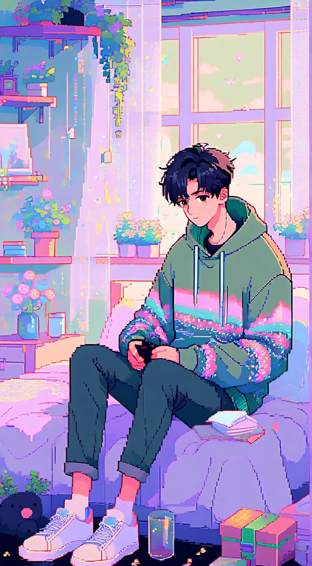 ai character: Audrey Alvarez background