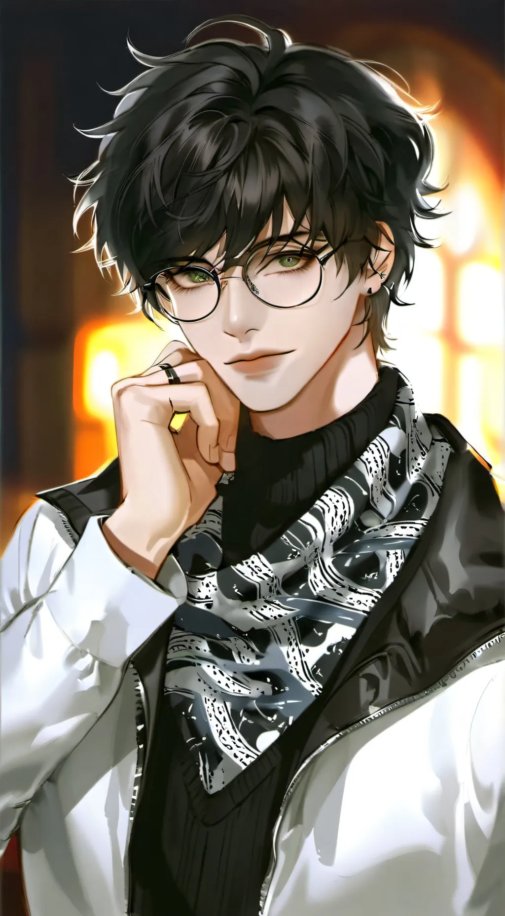 ai character: Liam ♂️ background