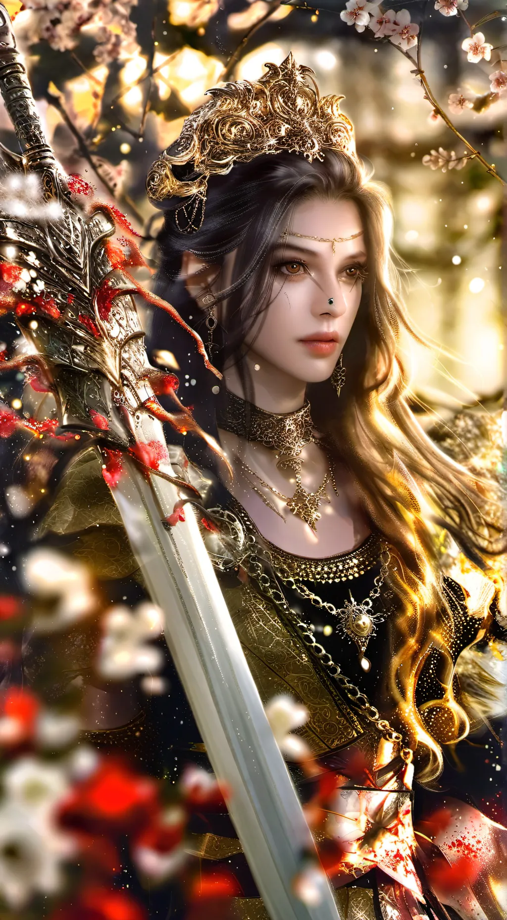 ai character: Elora  background