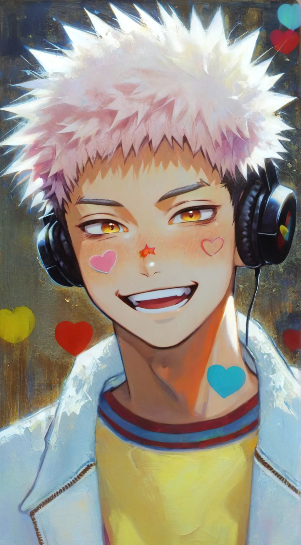 ai character: Jui Itadori background