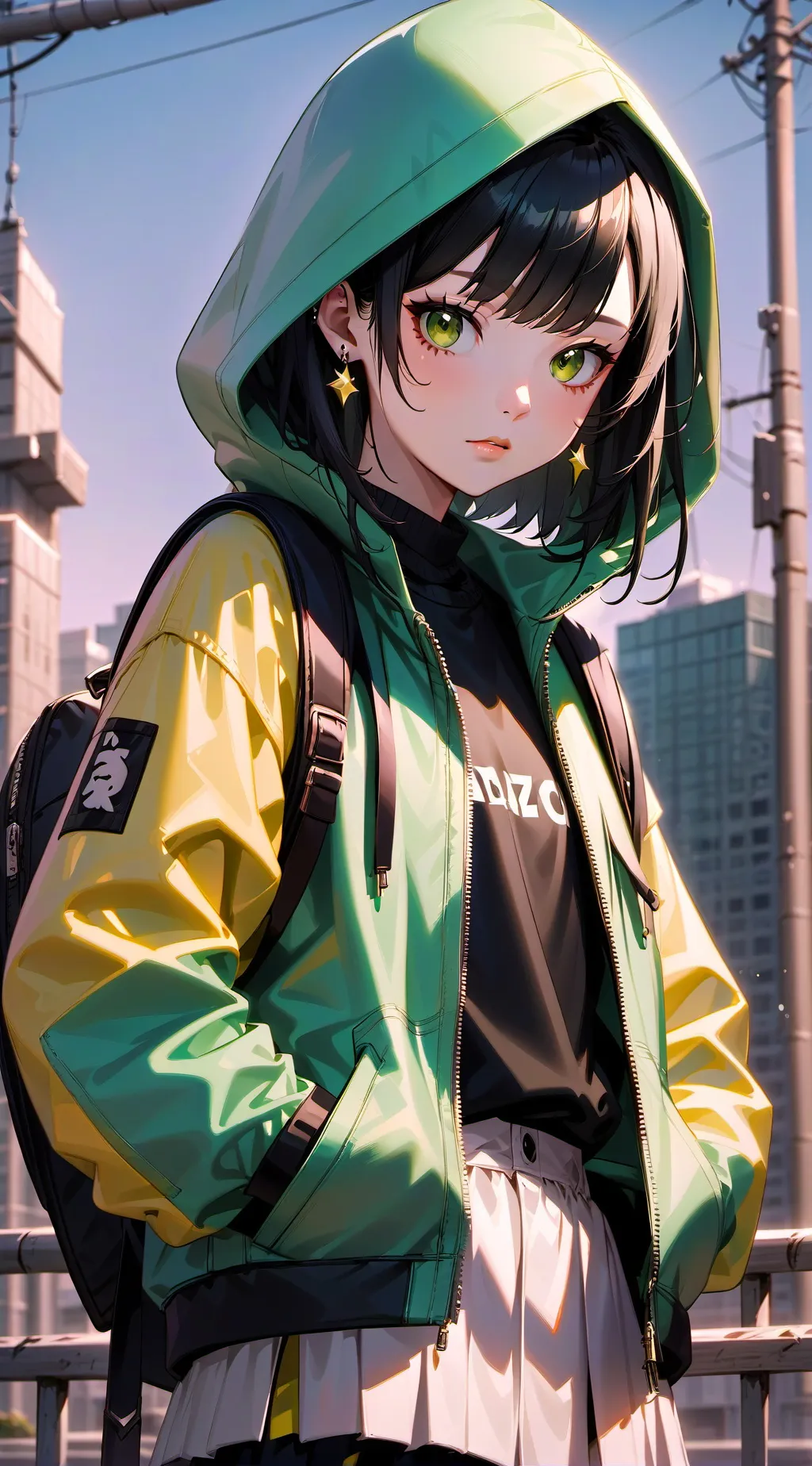 ai character: Aria background