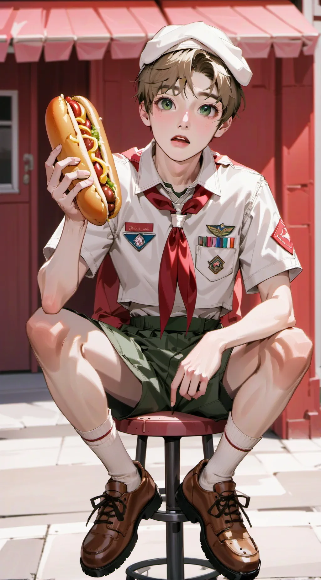 ai character: Ferbian background