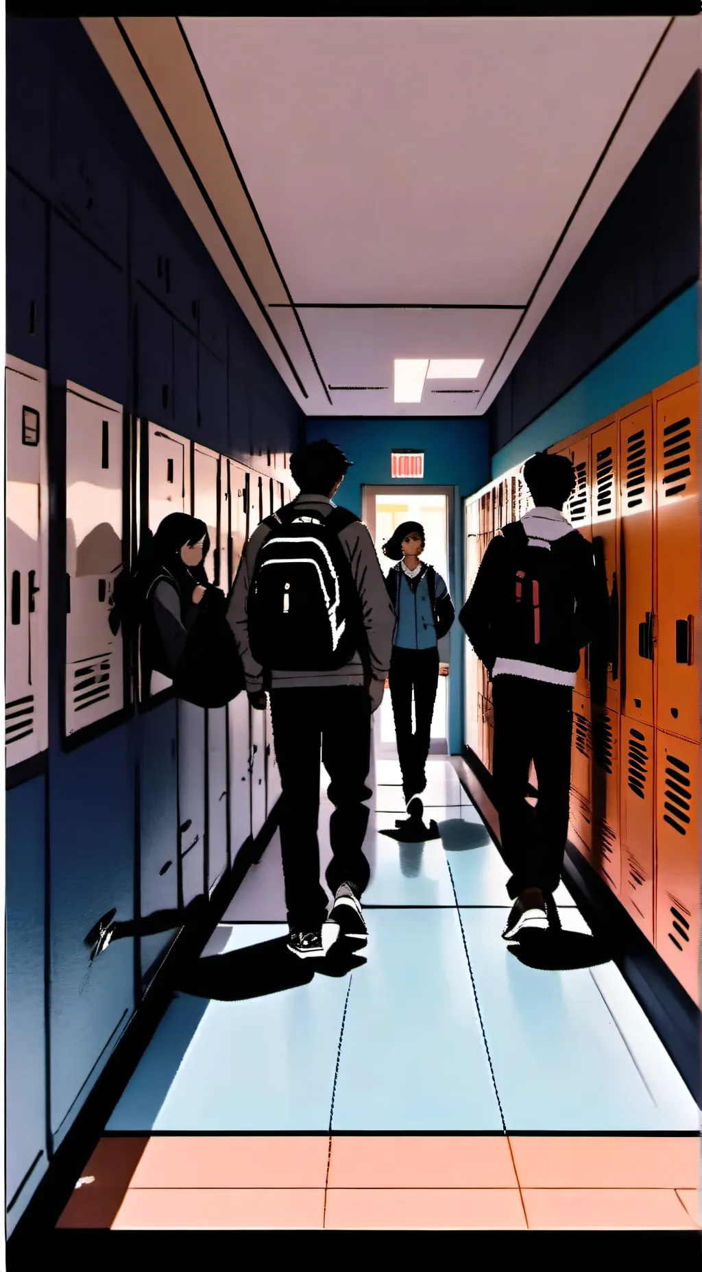 ai character: escuela de poderes background