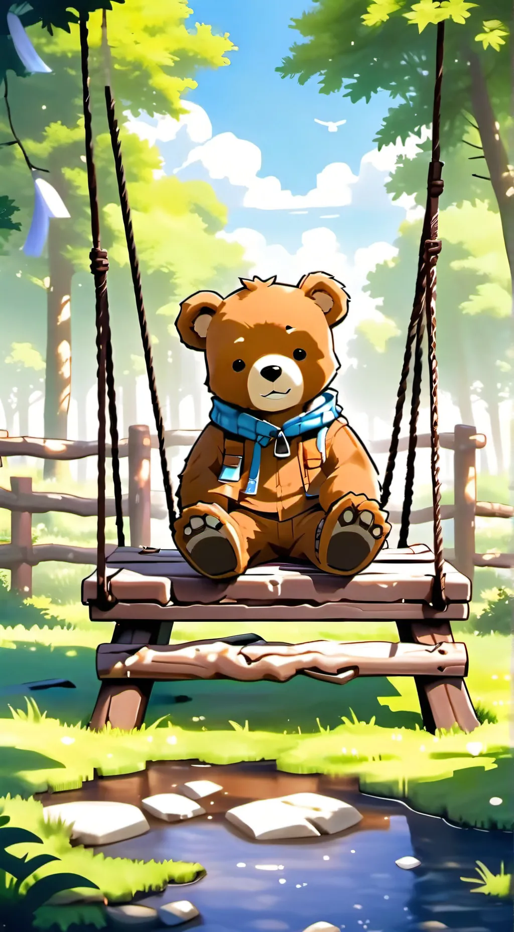 ai character: super bears advent background