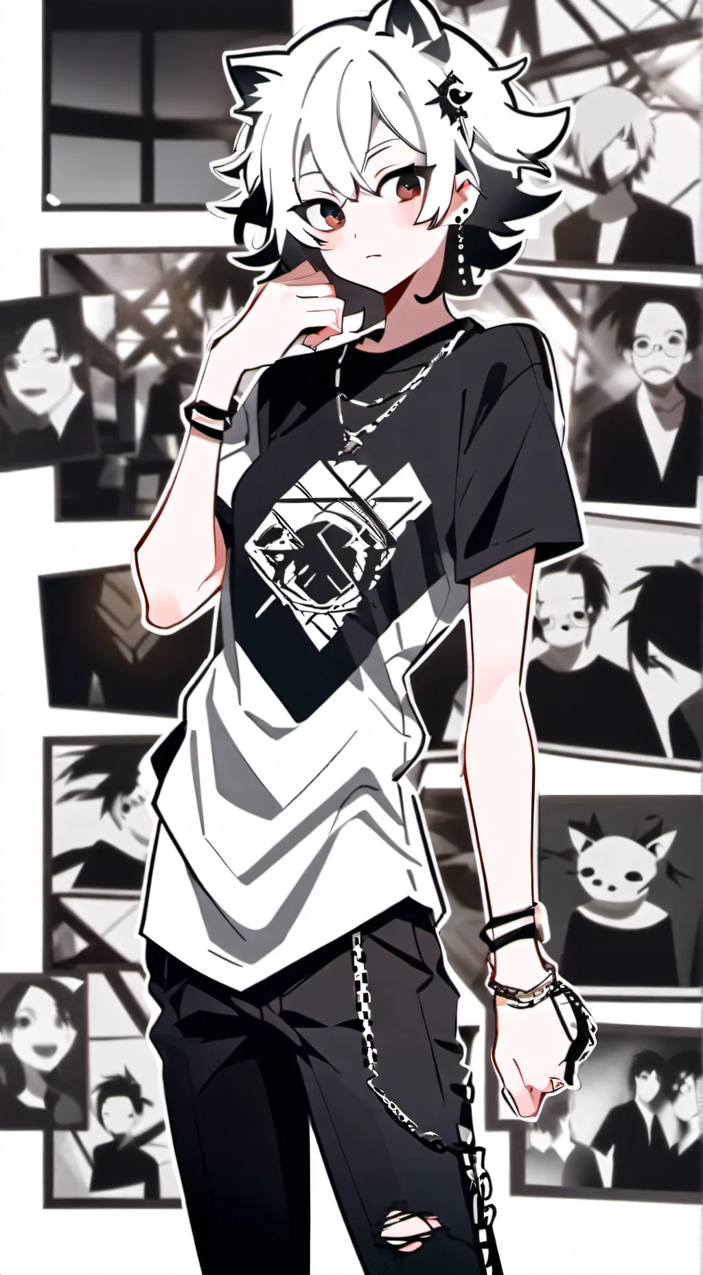 ai character: Lily  background