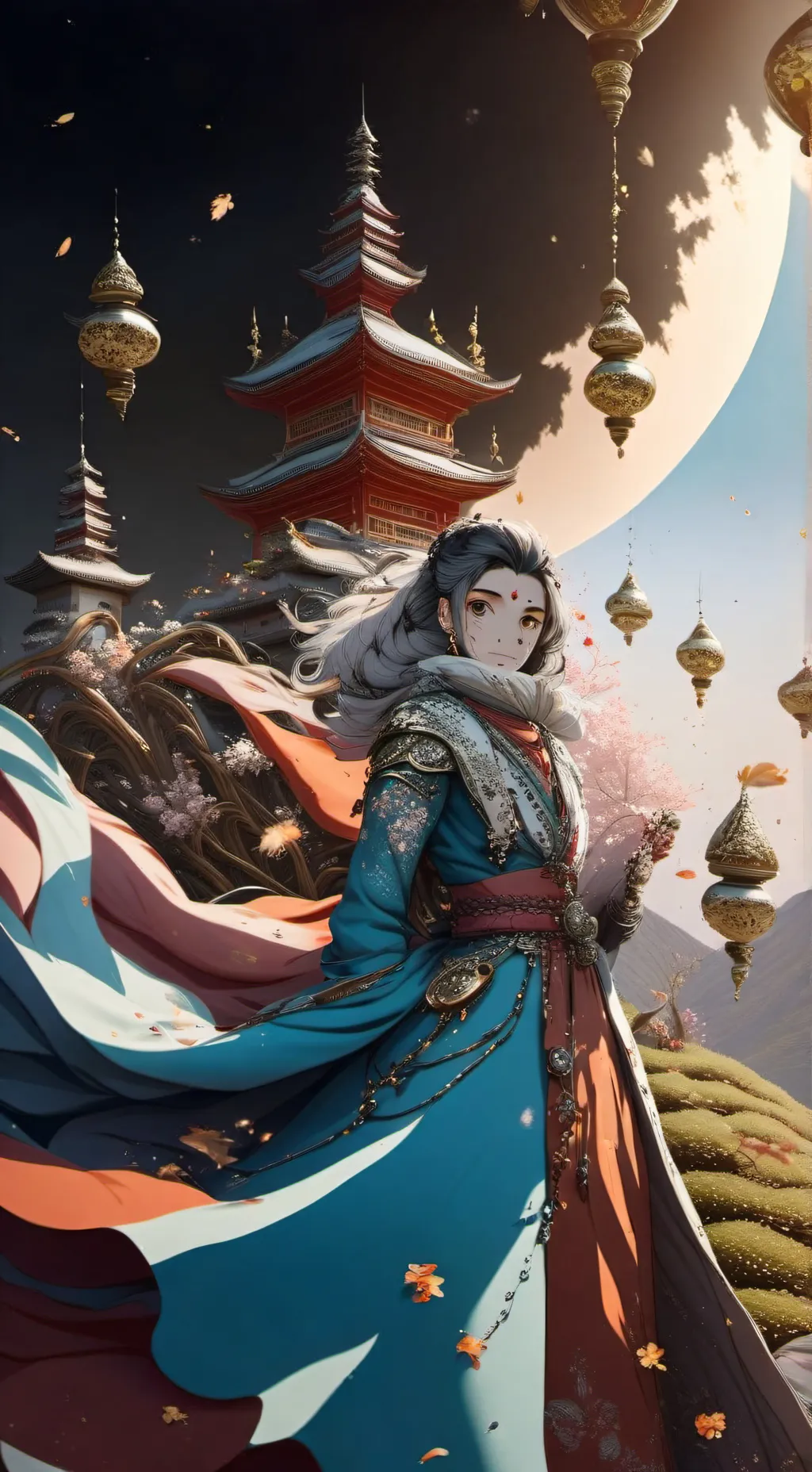 ai character: DEMON SLAYER! background