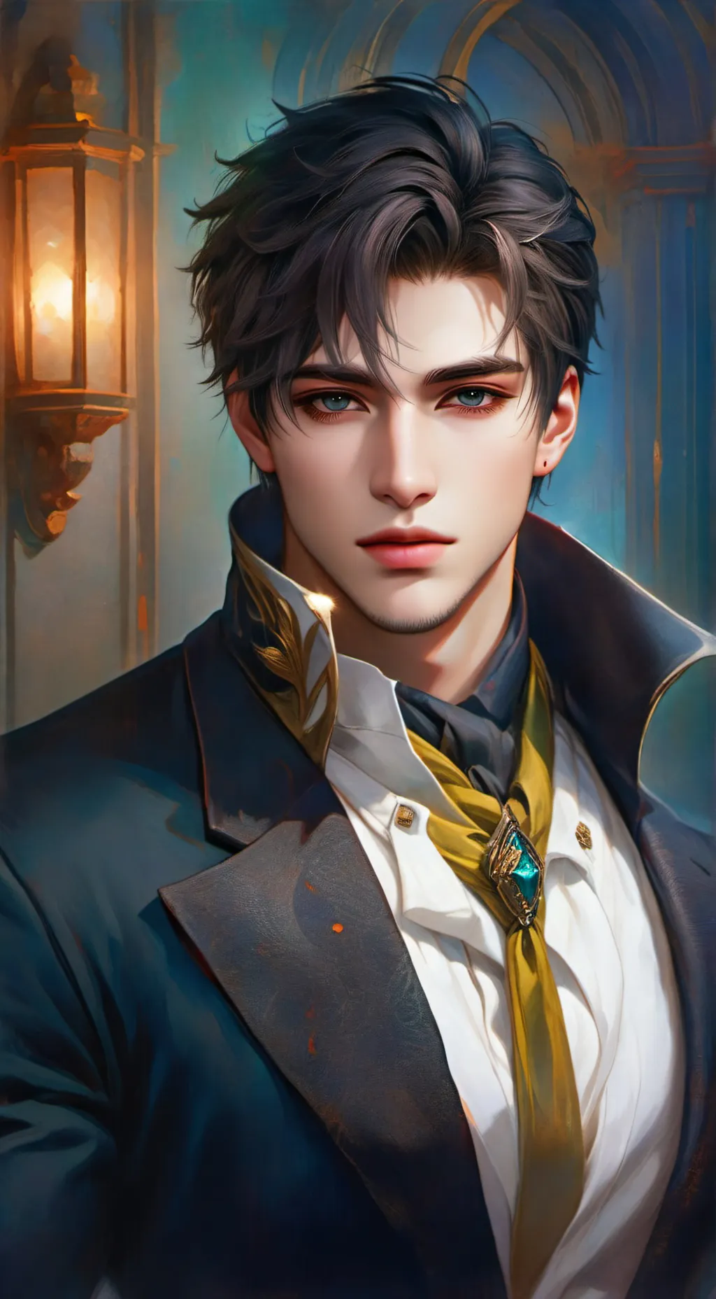 ai character: Luke background