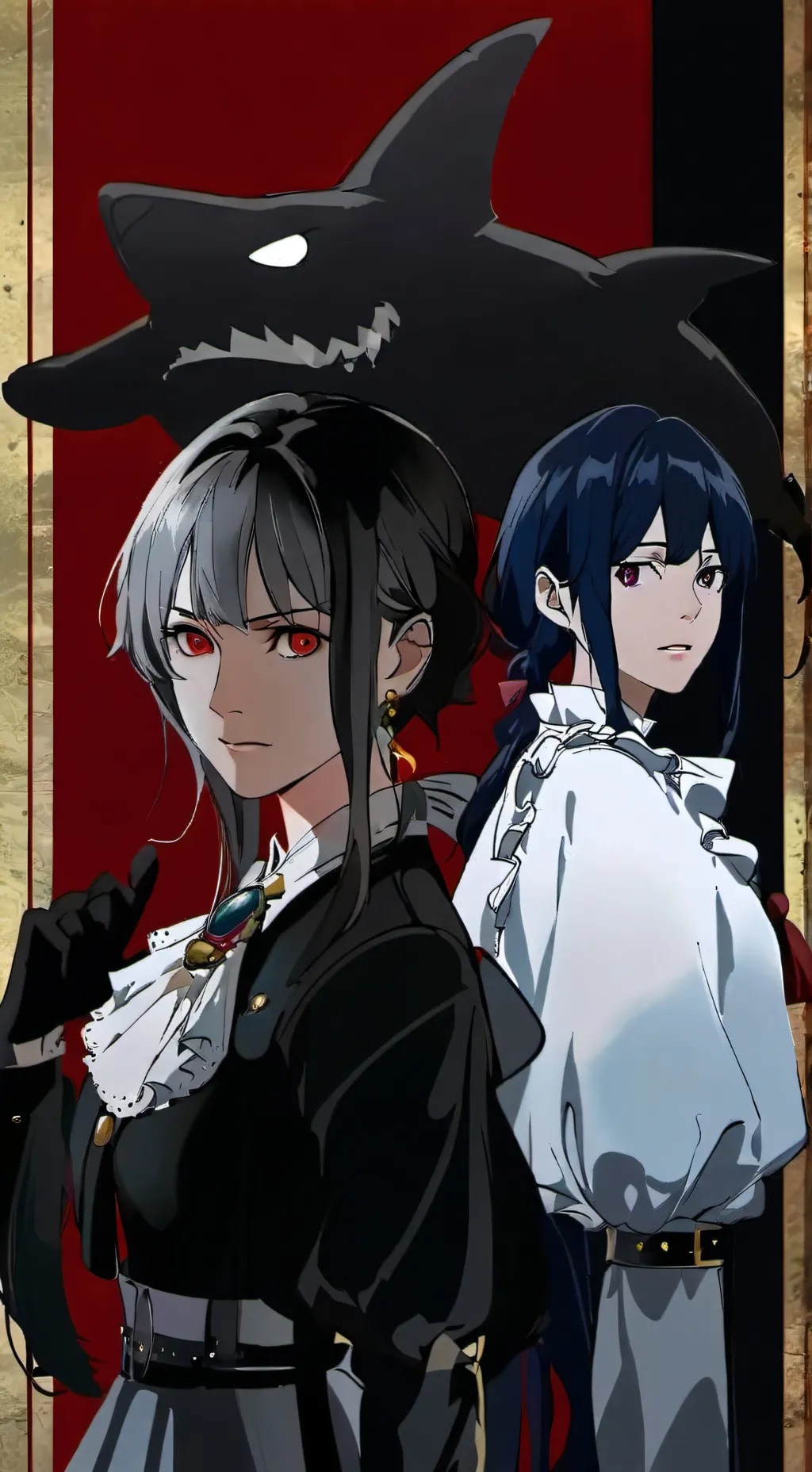 ai character: mha and others  background