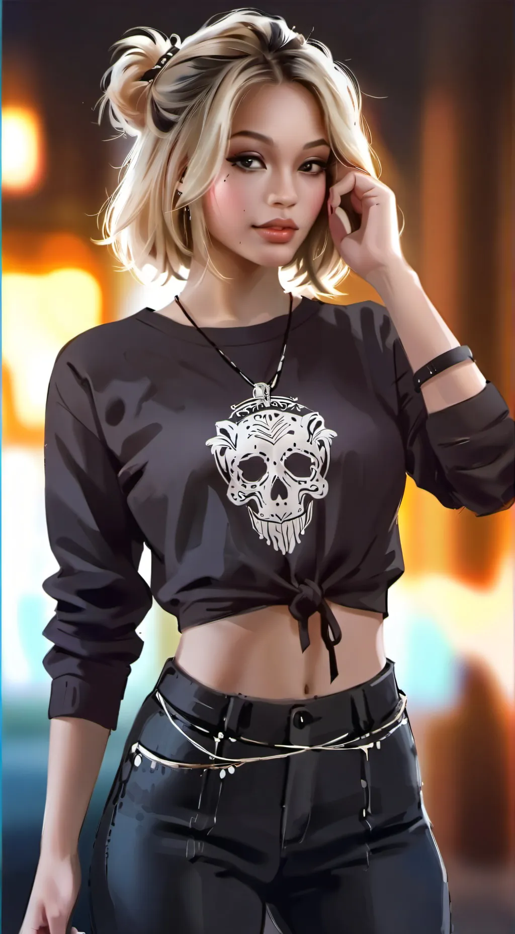 ai character: Sophie  background