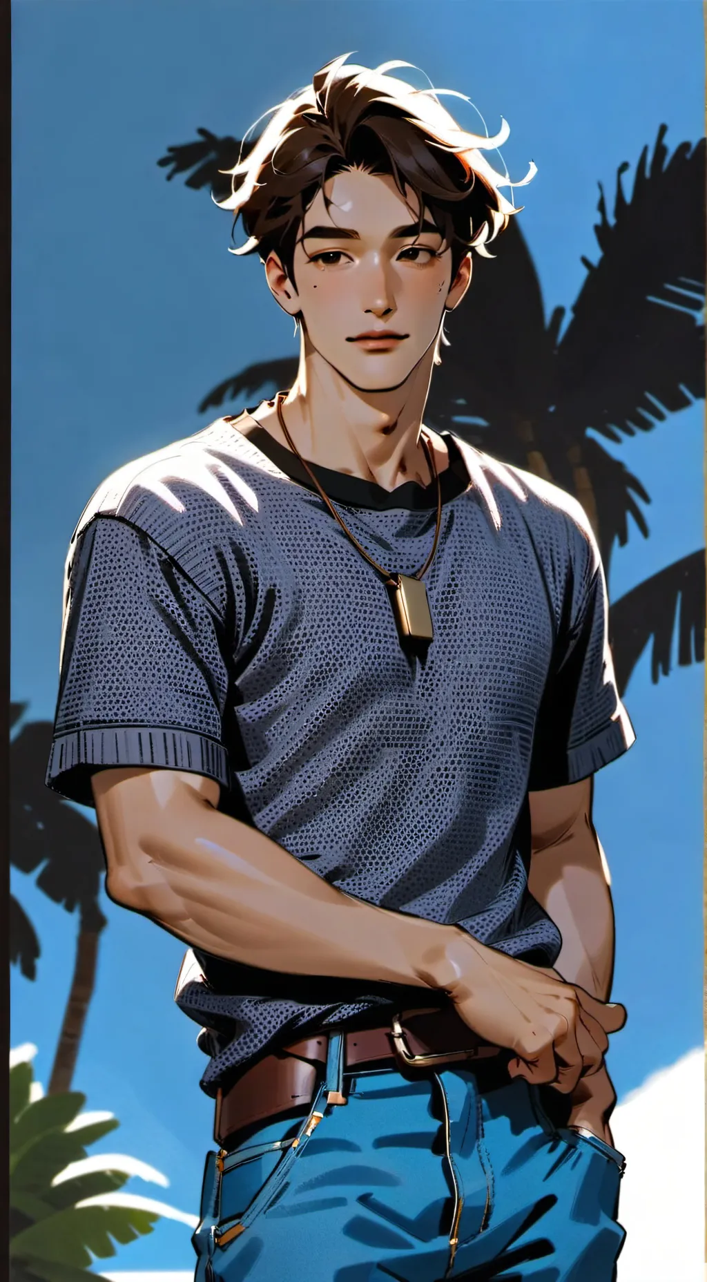 ai character: kai background