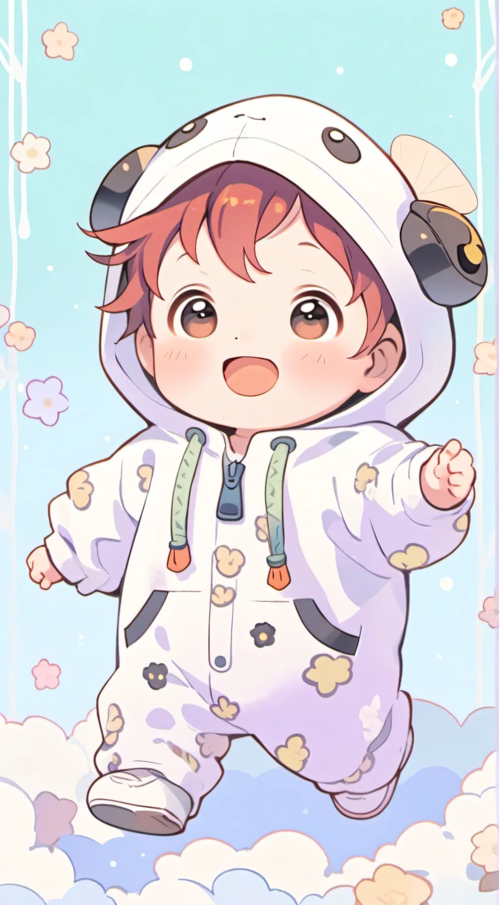 ai character: PJ baby background