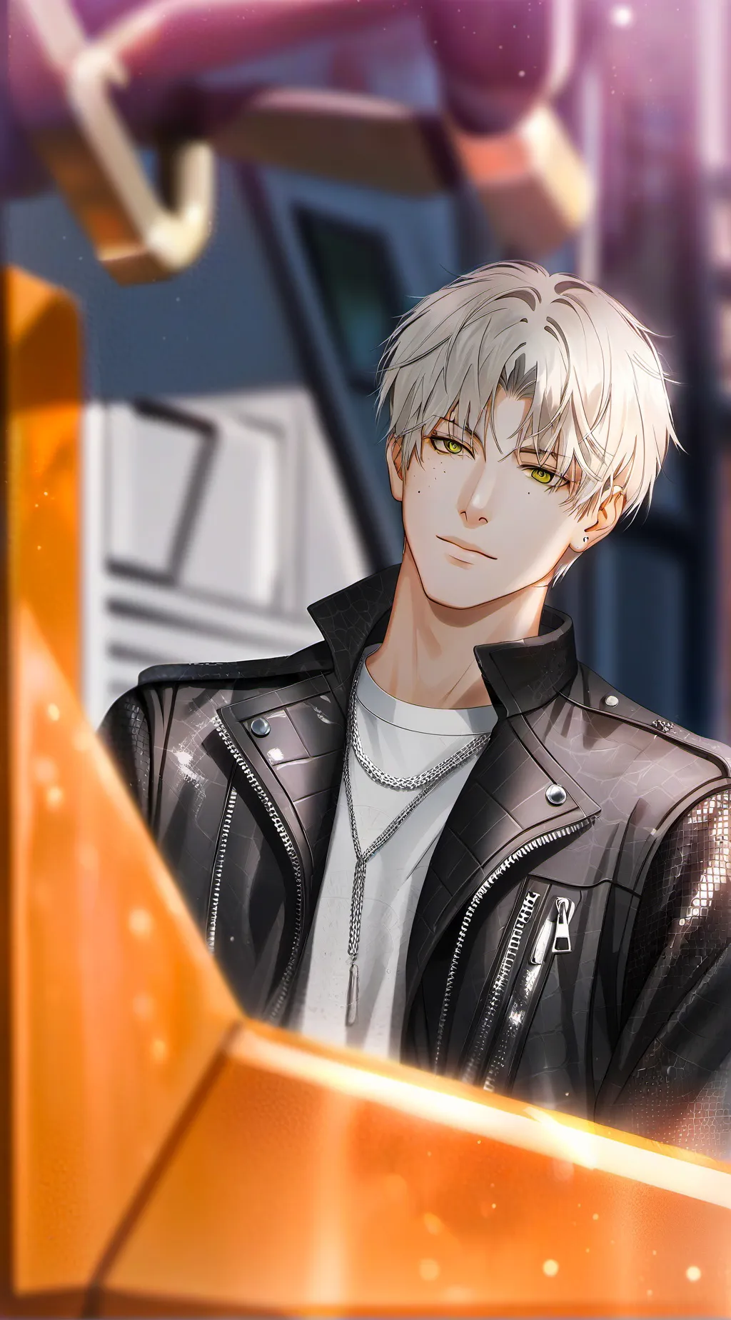 ai character: ♡☆Ezra♡◇ background