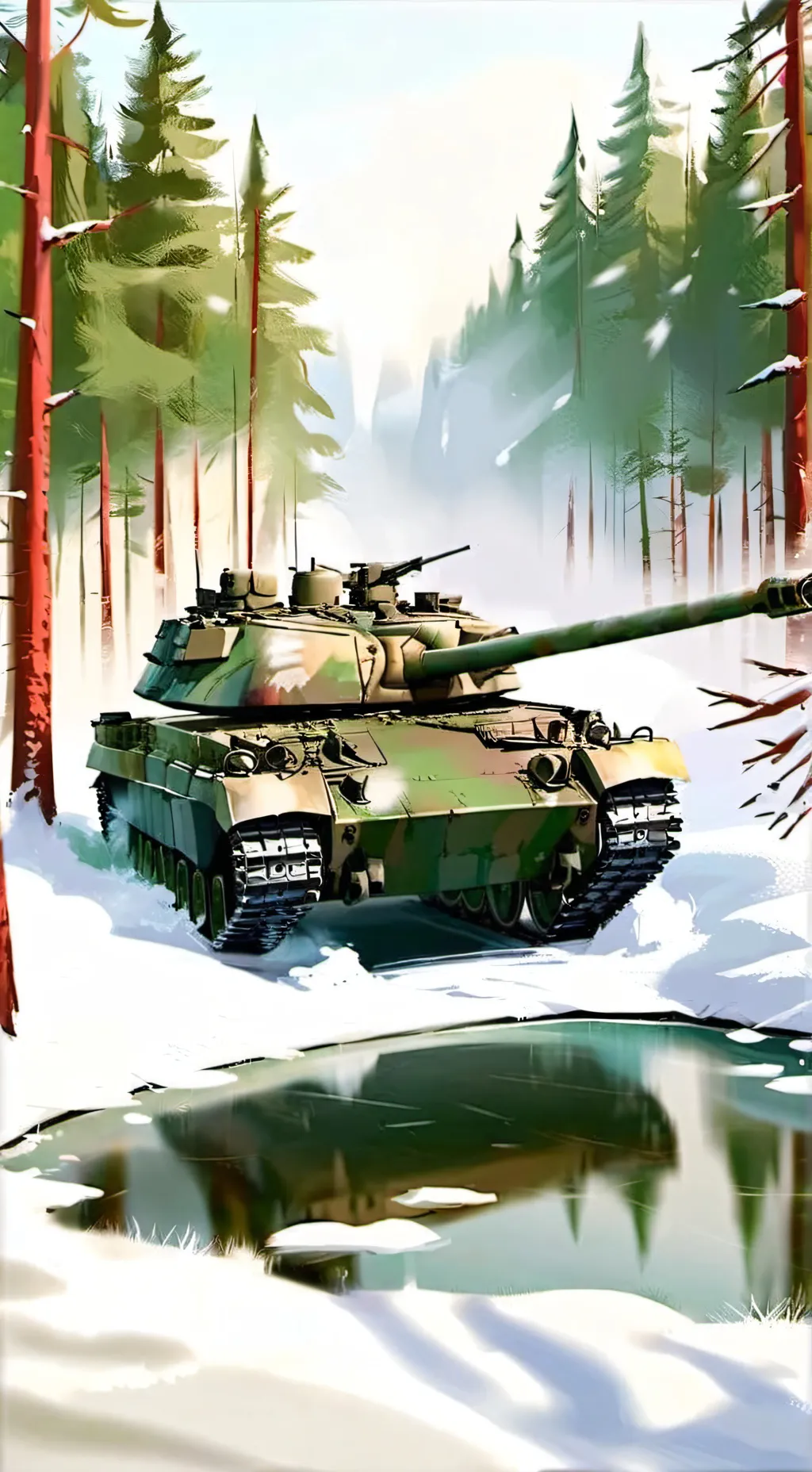 Talkie AI - Chat with cold forest