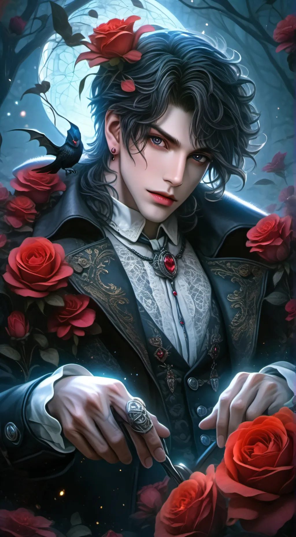 ai character: ♬♩♪♩ ♩♪♩♬☆♬○𝑁𝑜𝑎ℎ background