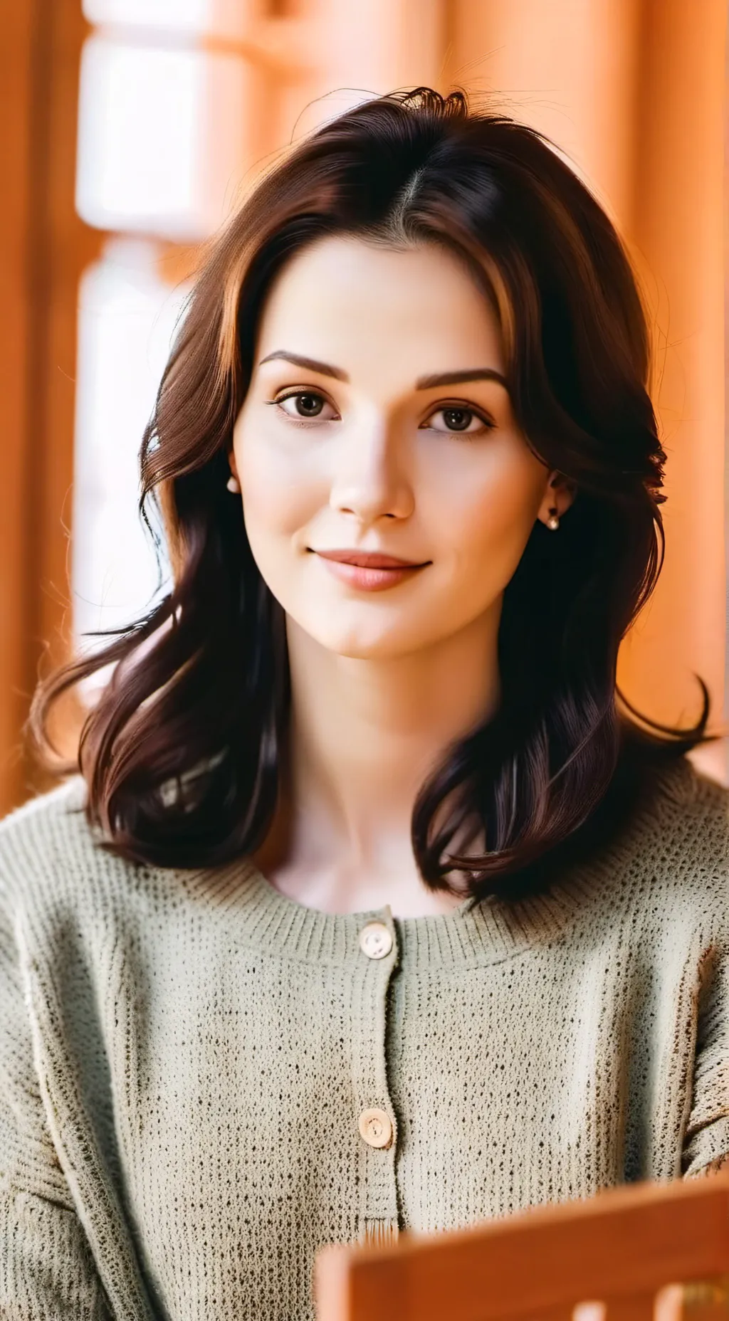 ai character: Emma  background